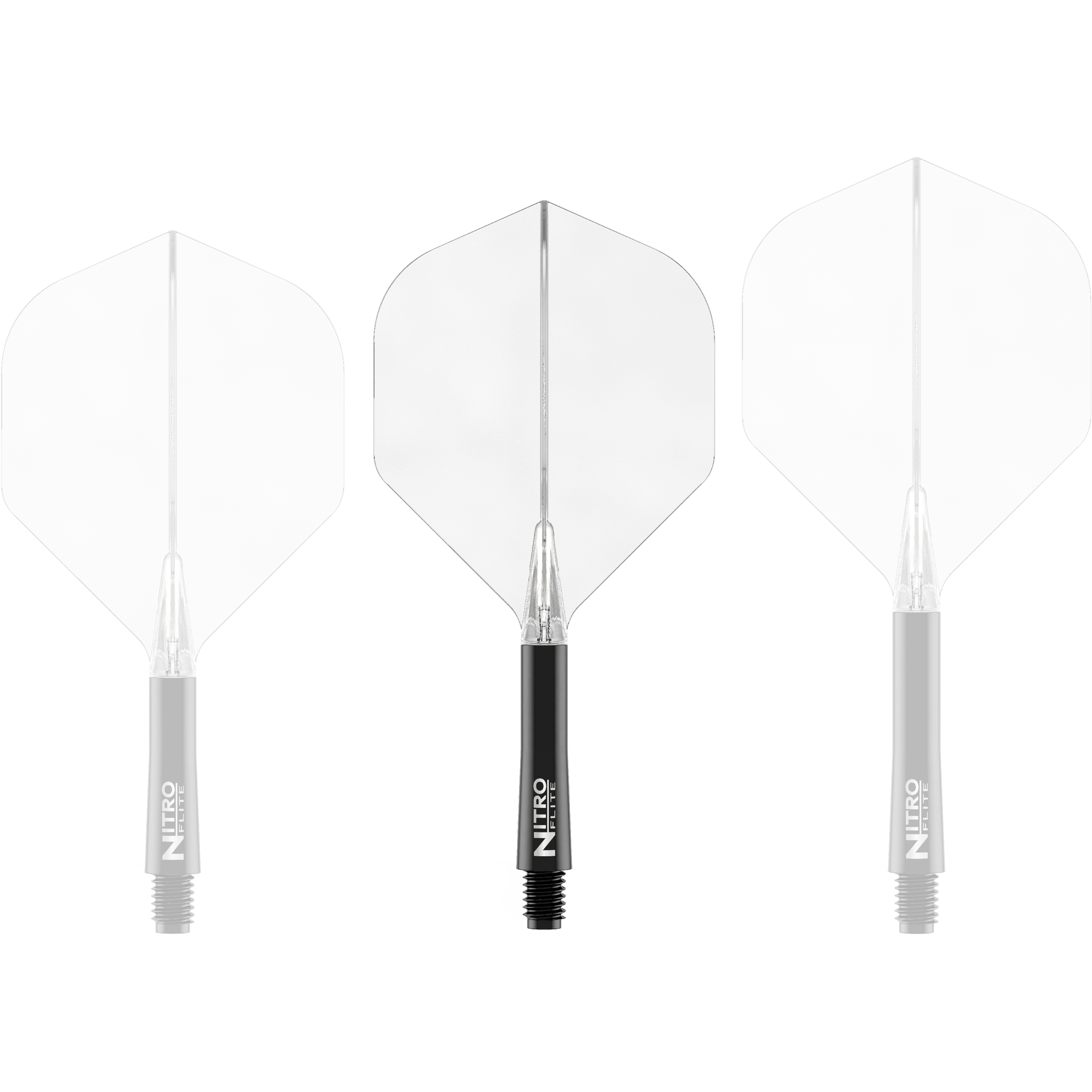Red Dragon - Nitro Flite Flight Schwarz - Transparent Red Dragon - Nitro Flite Flight Schwarz - Transparent