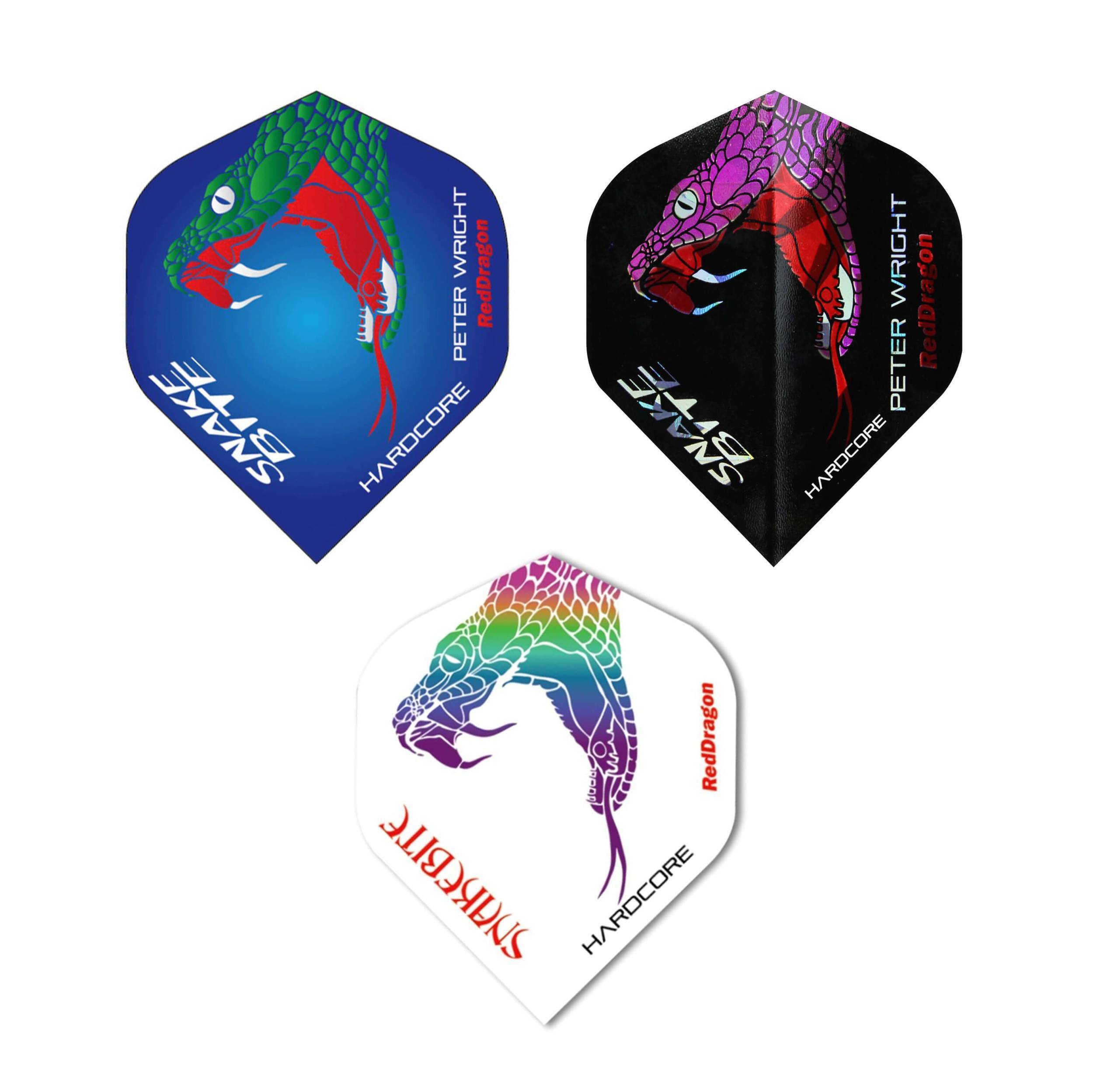 Red-Dragon-Peter-Wright-Snakebite-Flights-Hardcore-Standard Red Dragon - Peter Wright Snakebite Flight - Standard