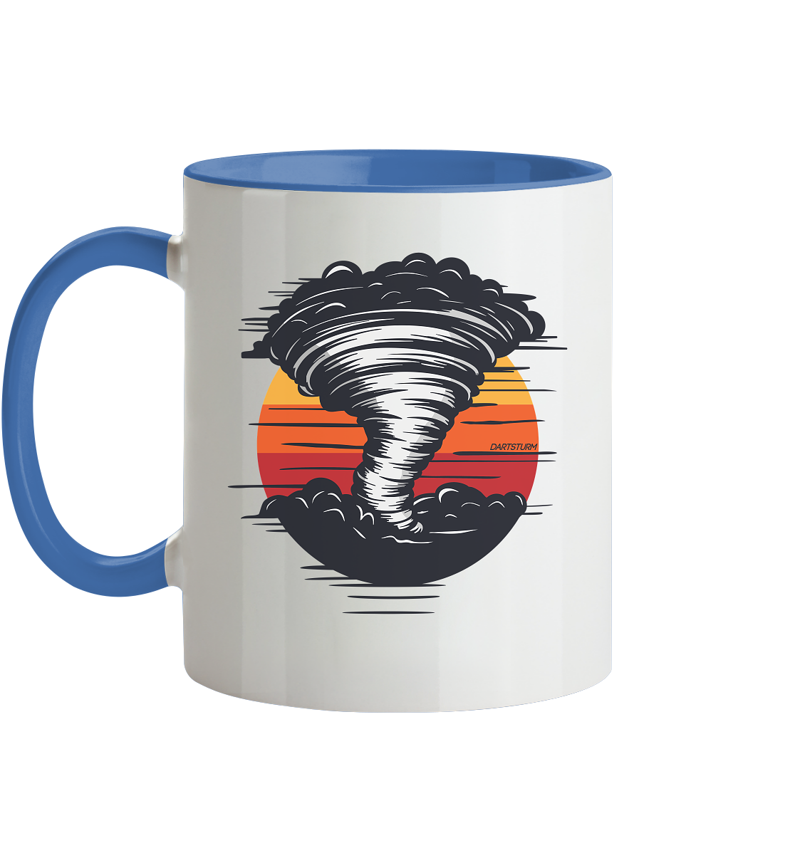 DartSturm - Twister - Tasse zweifarbig