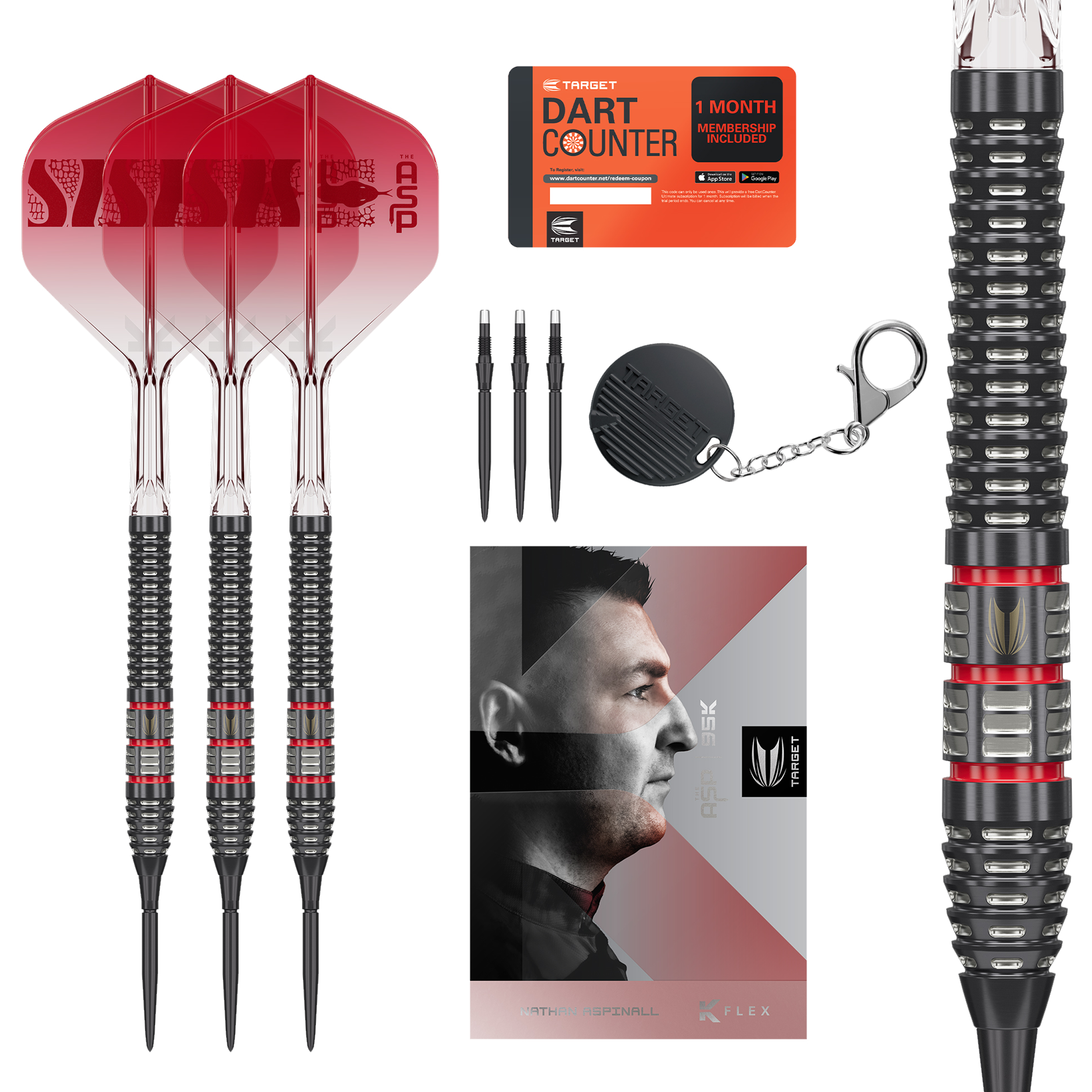 Target - Swiss Point - 95K - Nathan Aspinall - Steeldart Target - Swiss Point - 95K - Nathan Aspinall - Steeldart