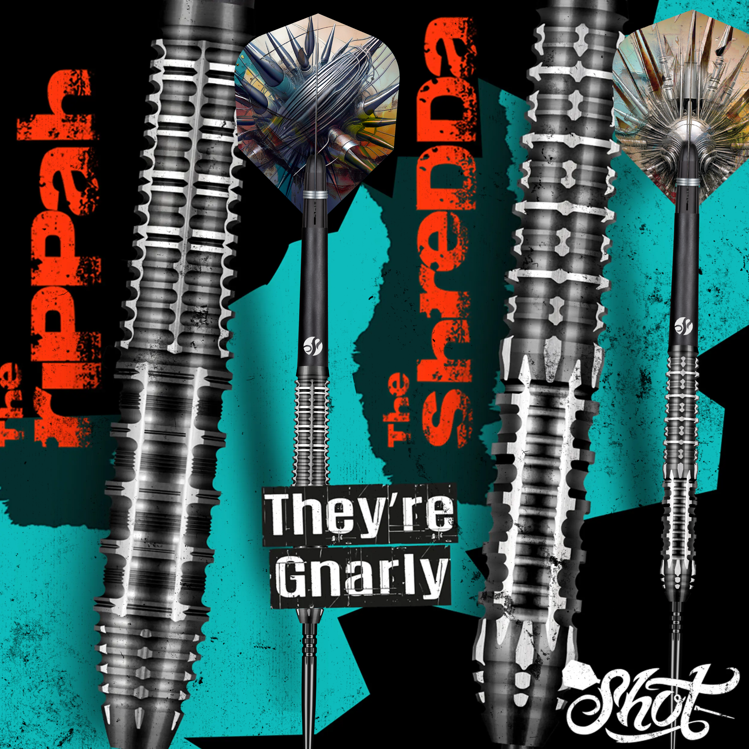 Shot - Turbo Point - Gnarly Shredda - Steeldart