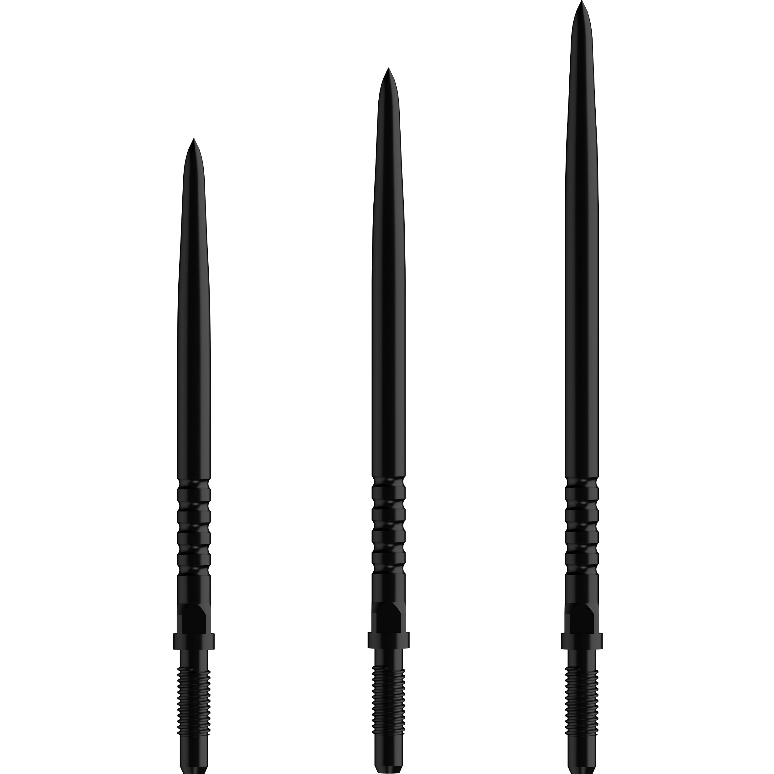 Bull's - Convertible Point Ringed Grip - Schwarz Bull's - Convertible Point Ringed Grip - Schwarz