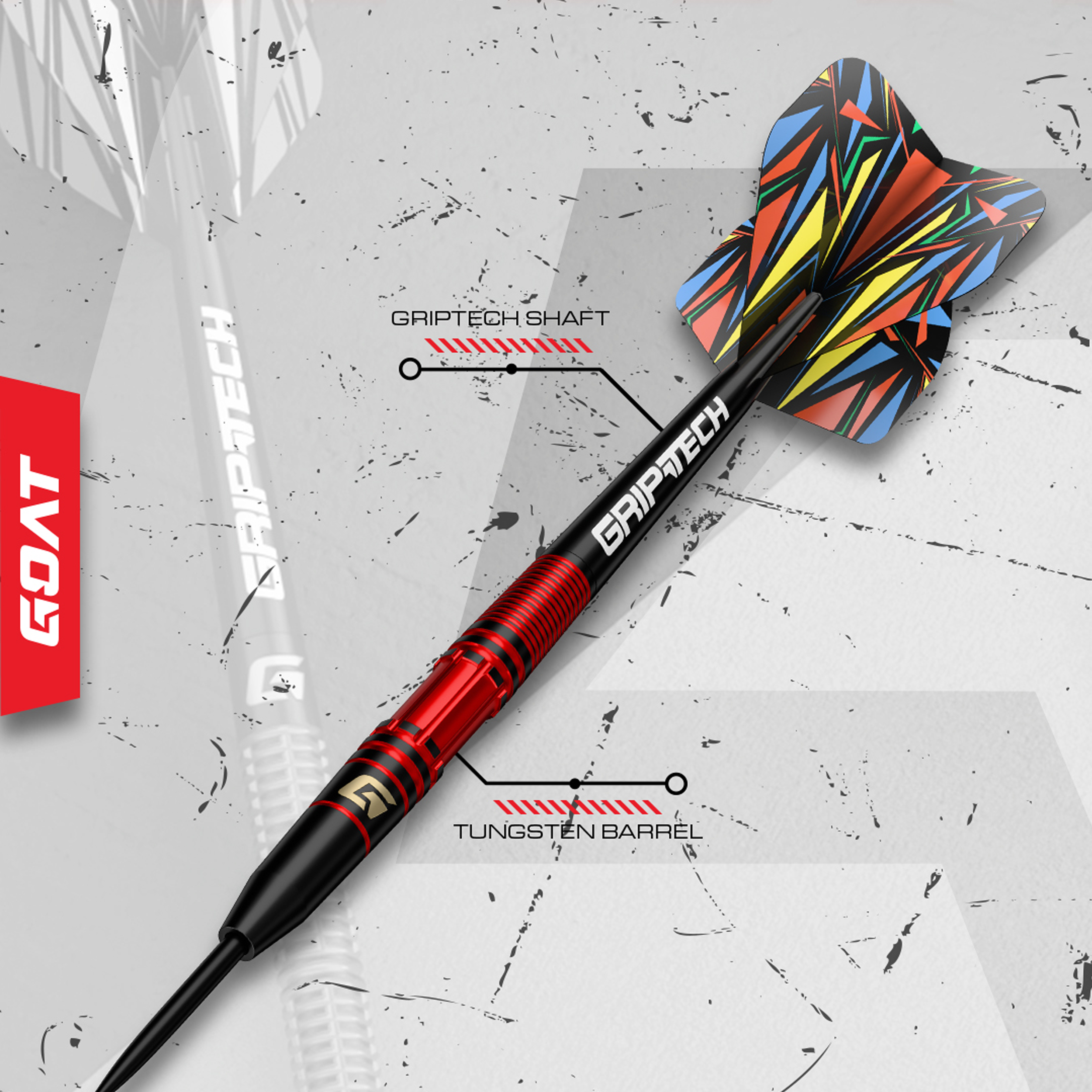 GOAT - Athlete Red - Steeldart