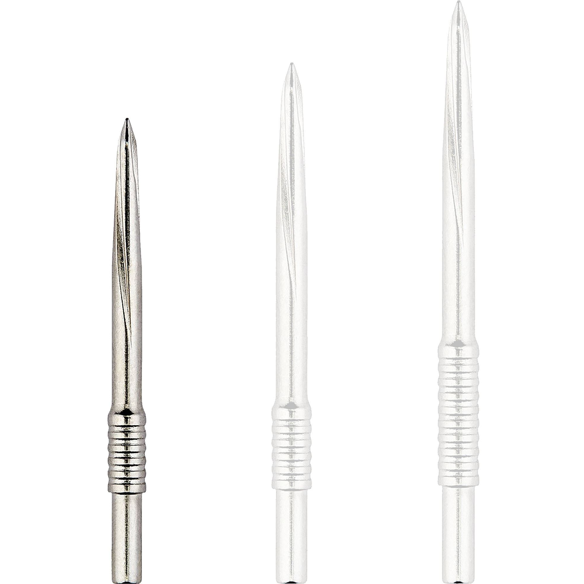 Unicorn - Shouldered & Scalloped Volute Point - Silber