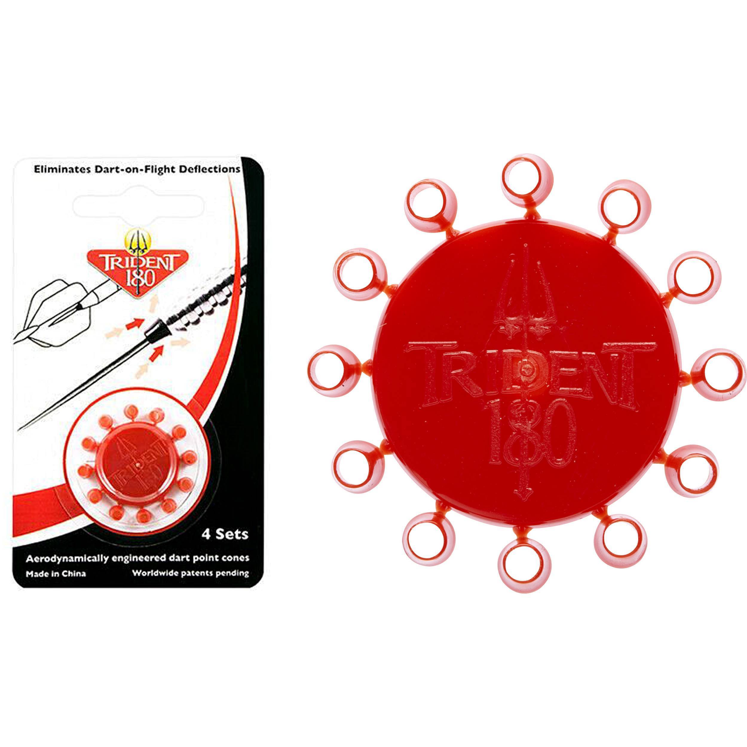 Winmau-Trident-180-Rot Winmau - Trident 180