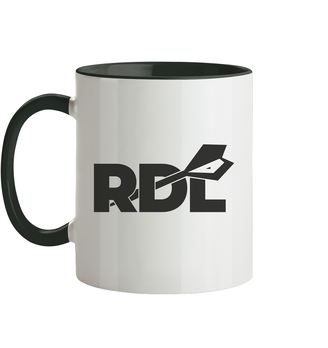 DartSturm - RDL Schwarz - Tasse zweifarbig DartSturm - RDL Schwarz - Tasse zweifarbig