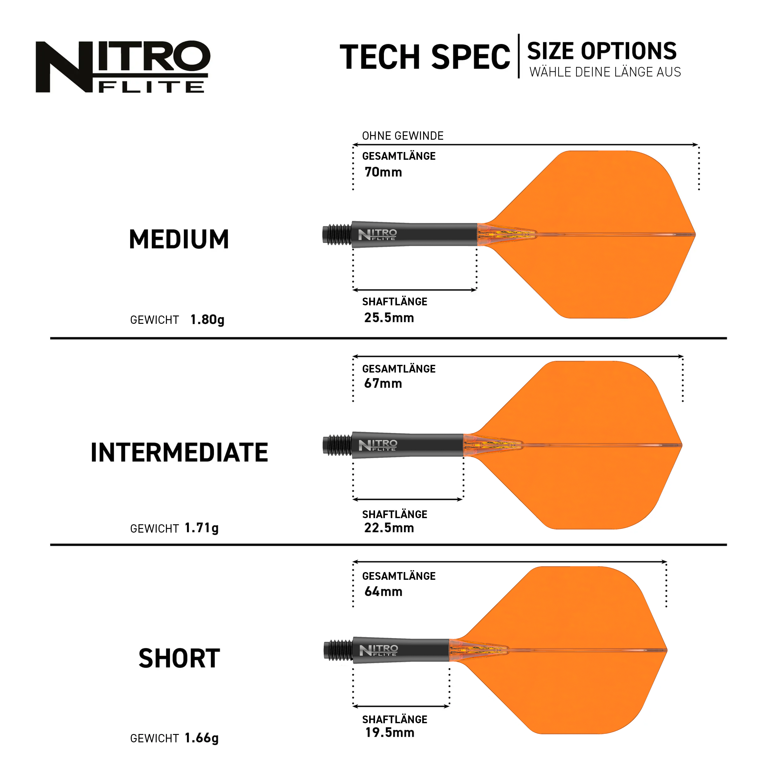 Red Dragon - Nitro Flite Flight Schwarz - Orange Red Dragon - Nitro Flite Flight Schwarz - Orange