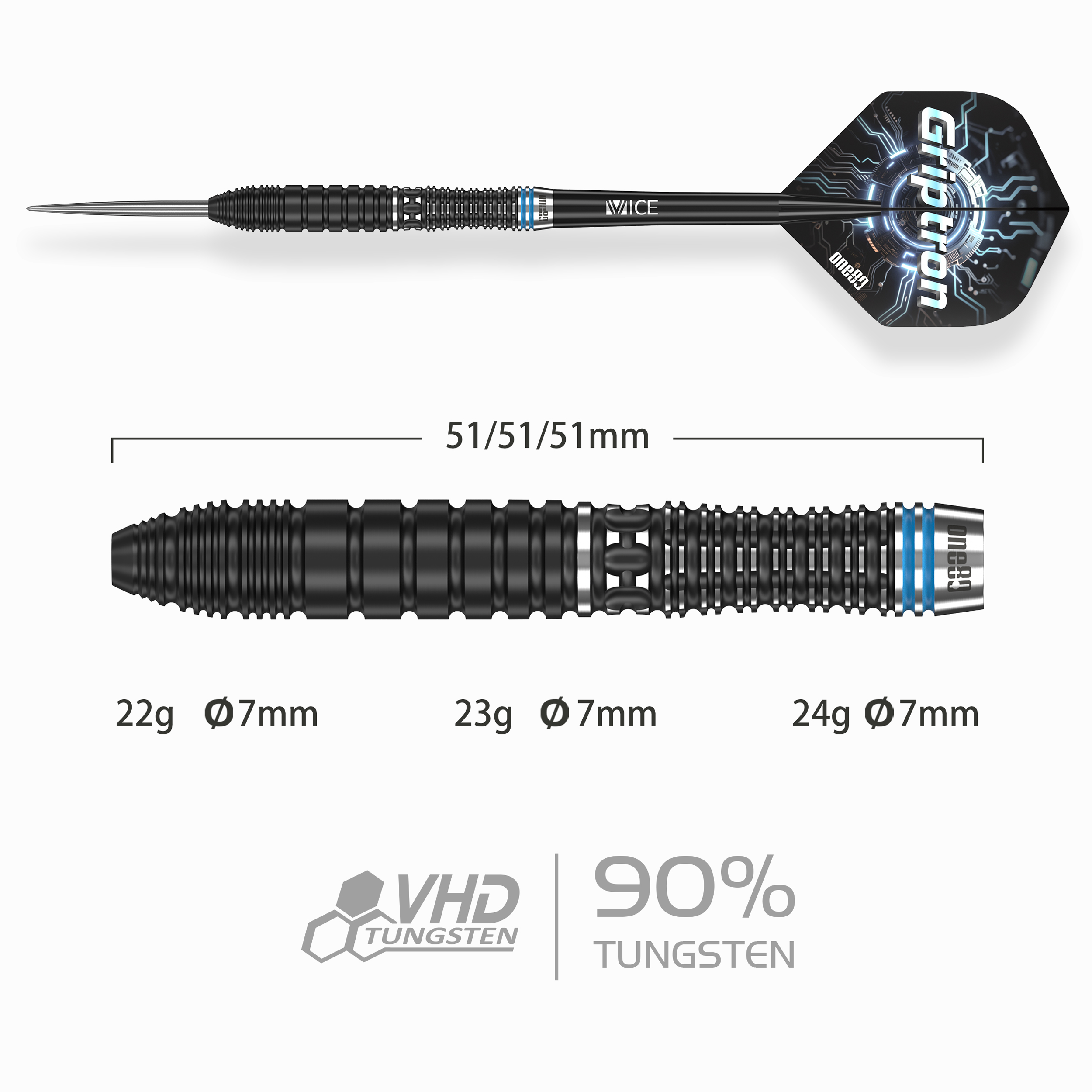 One80 - Griptron GT2 - Steeldart