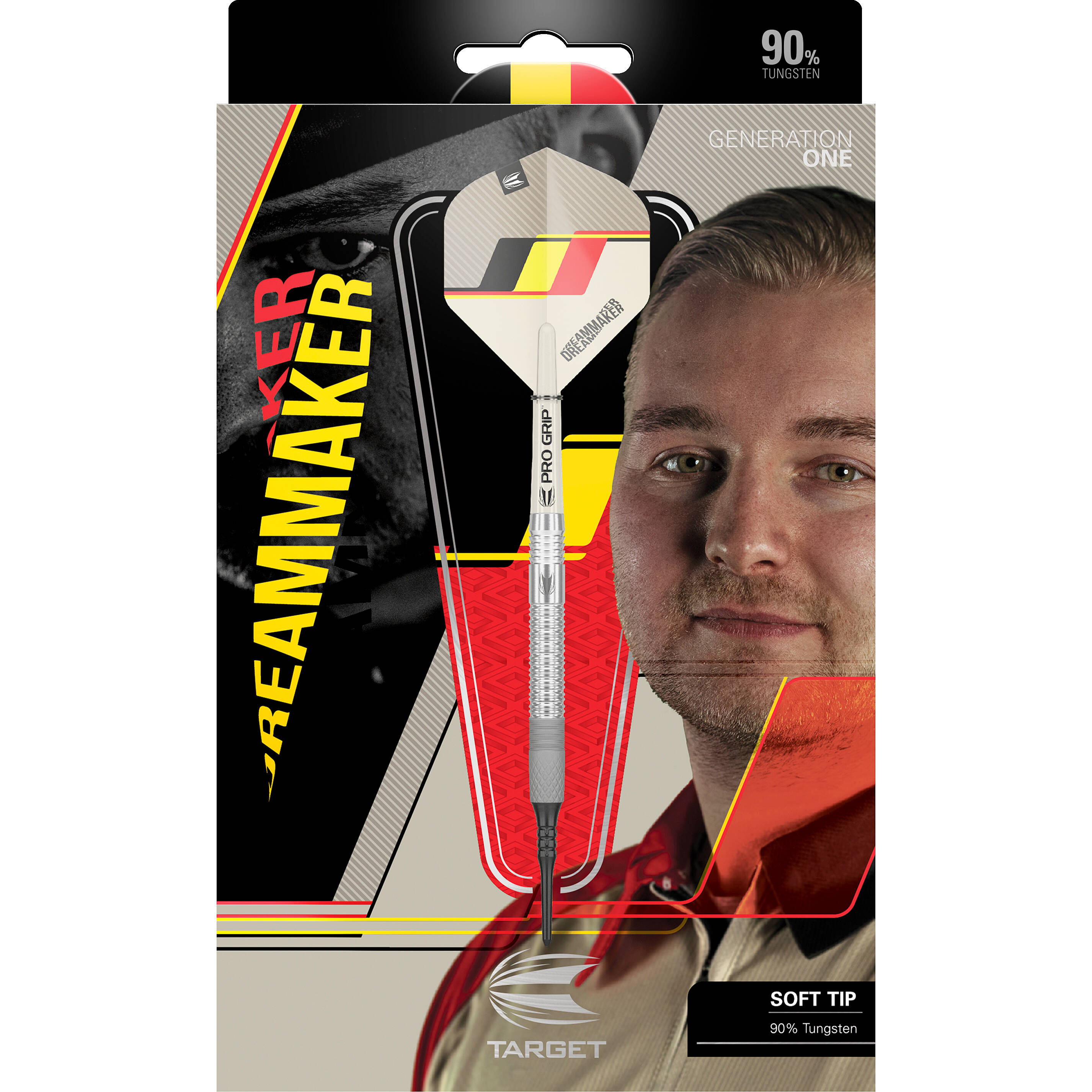 Target-Dimitri-van-den-Bergh-Softdart-Verpackung Target - Dimitri van den Bergh - Softdart