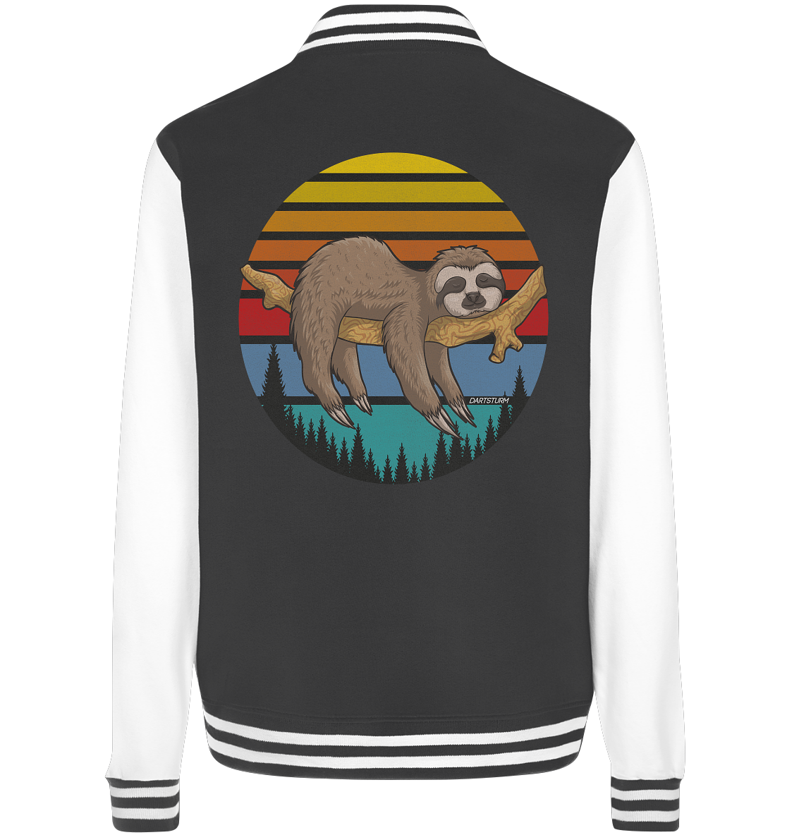 DartSturm - Lazy Sloth - College Jacket DartSturm - Lazy Sloth - College Jacket