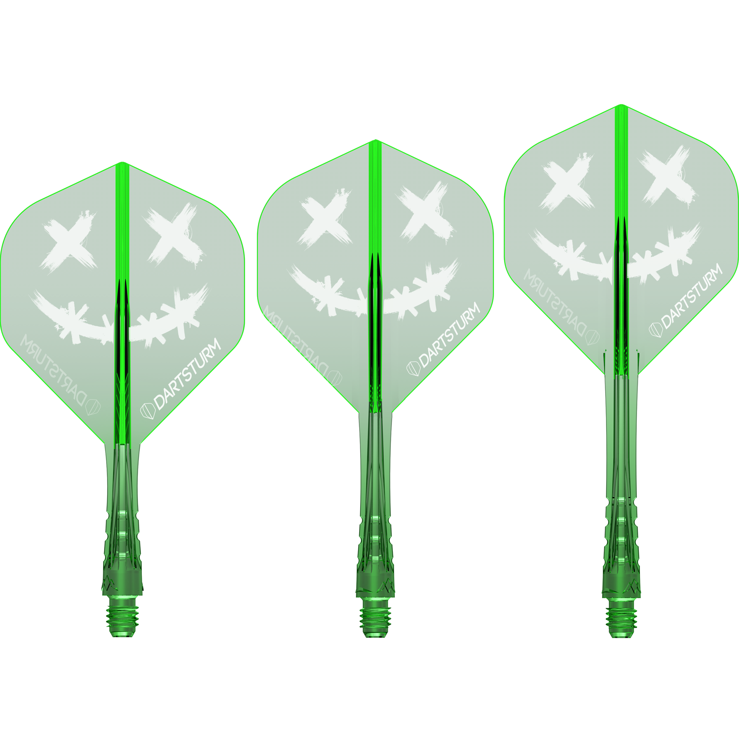 Mission - Force 90 Vortex Grün Transparent - Scary Smile - No2 Mission - Force 90 Vortex Grün Transparent - Scary Smile - No2