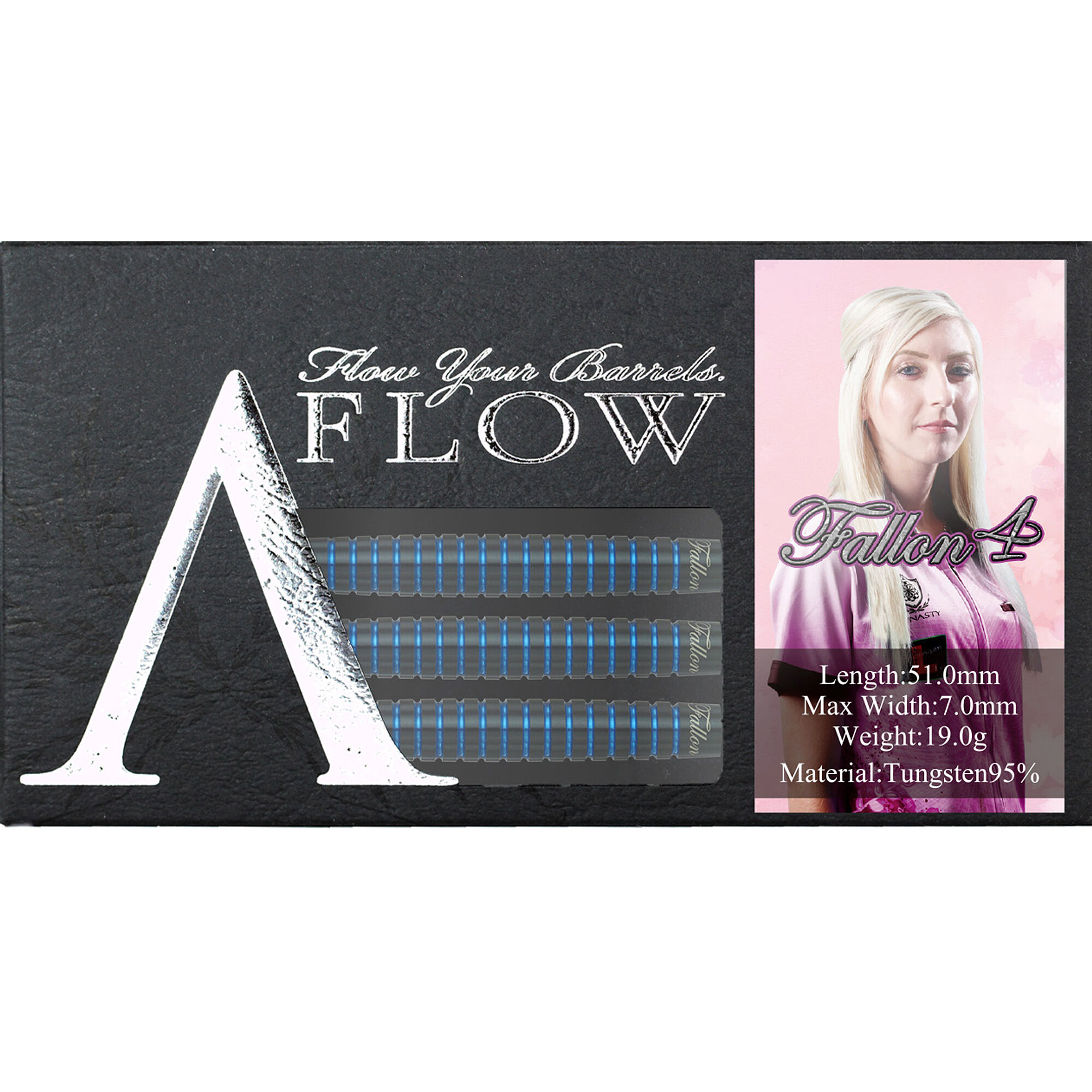 Dynasty - A-Flow Black Line - Fallon Sherrock 4 - Softdart