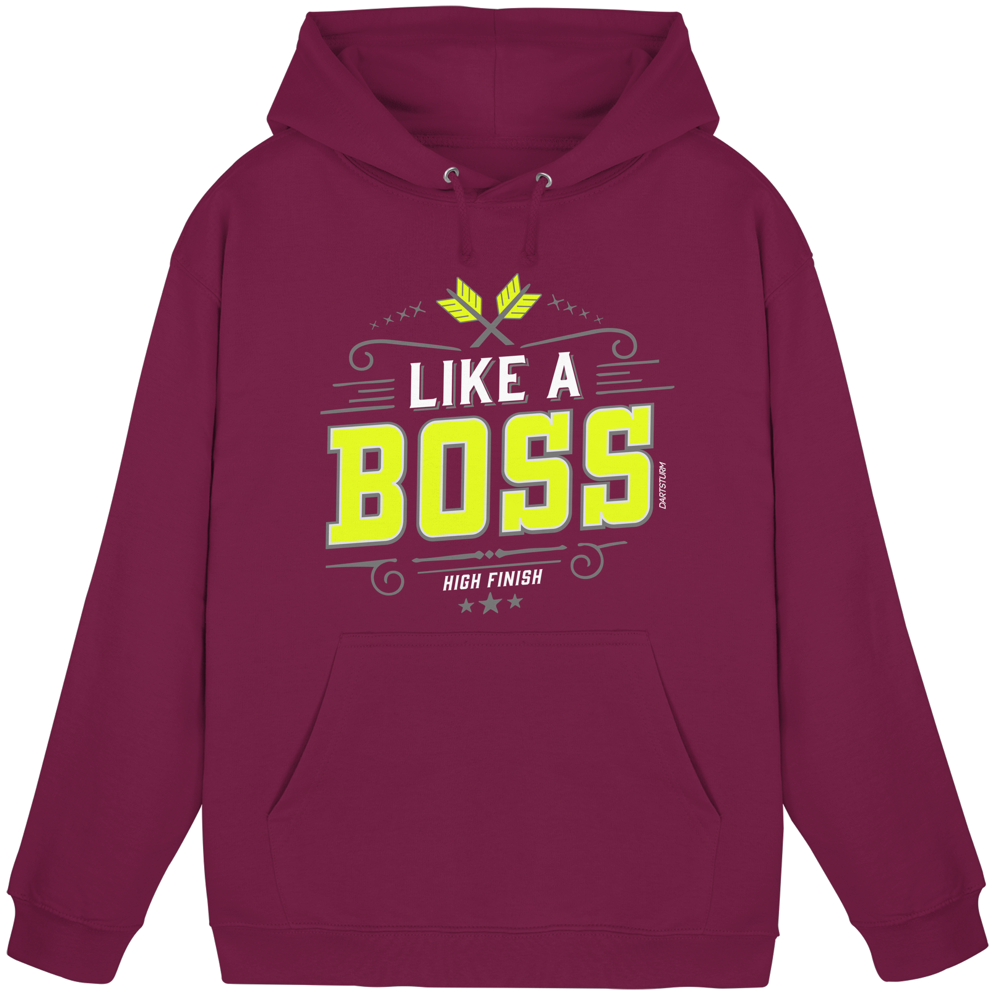 DartSturm - Like a Boss Yellow - Basic Unisex Hoodie DartSturm - Like a Boss Yellow - Basic Unisex Hoodie