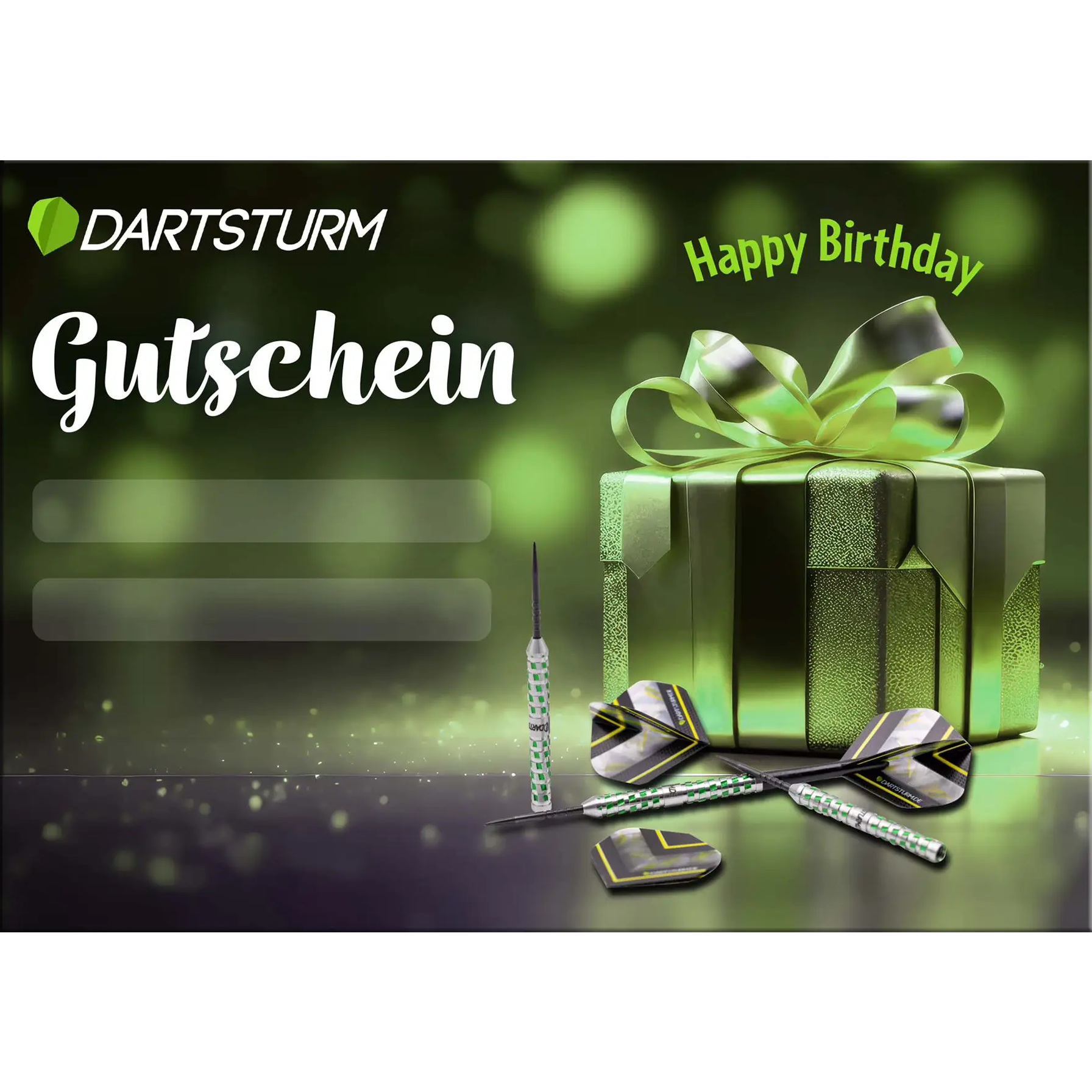 DartSturm - Gutschein Geburtstag per E-Mail DartSturm - Gutschein Geburtstag per E-Mail