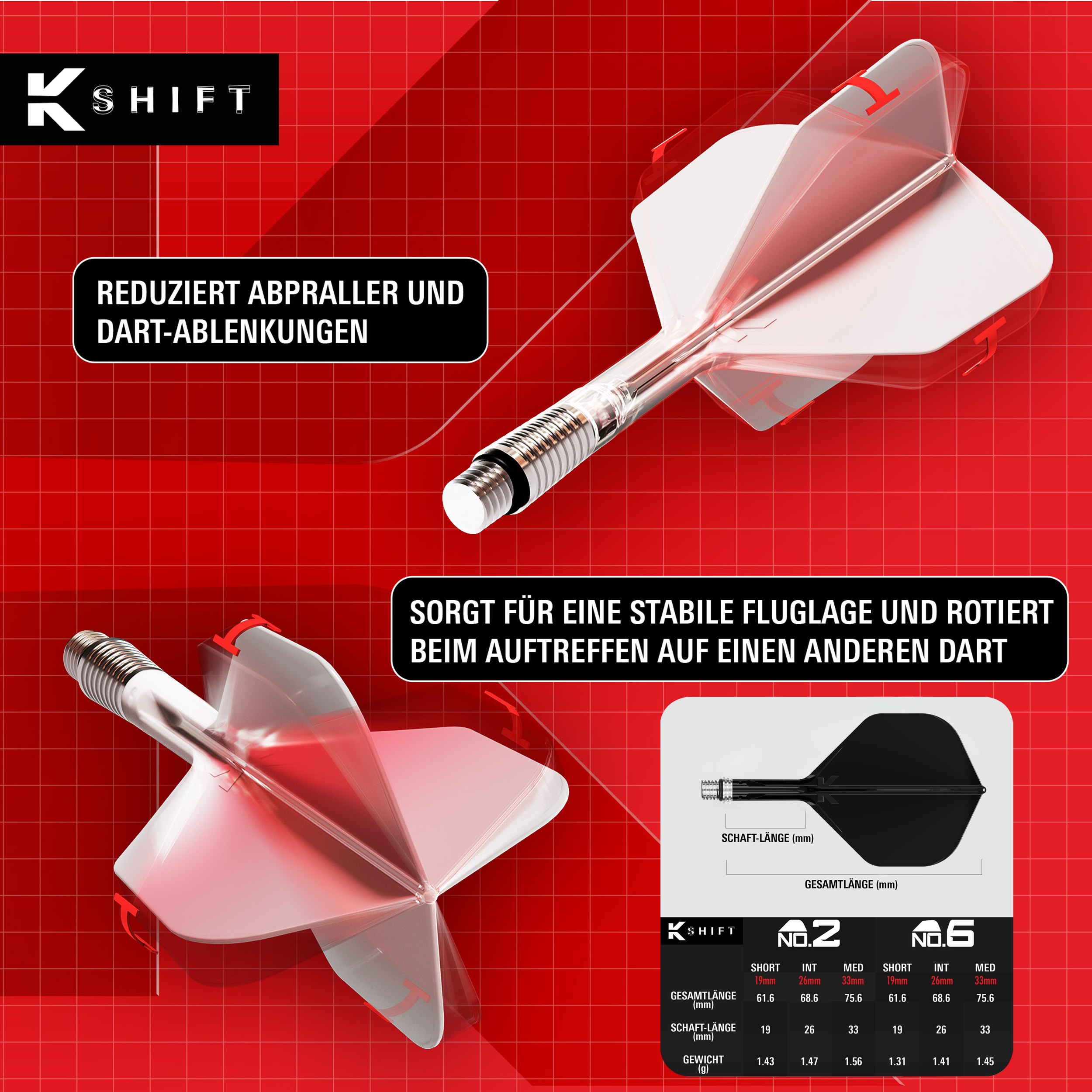 Target - K-Shift Flightsystem Schwarz - No2