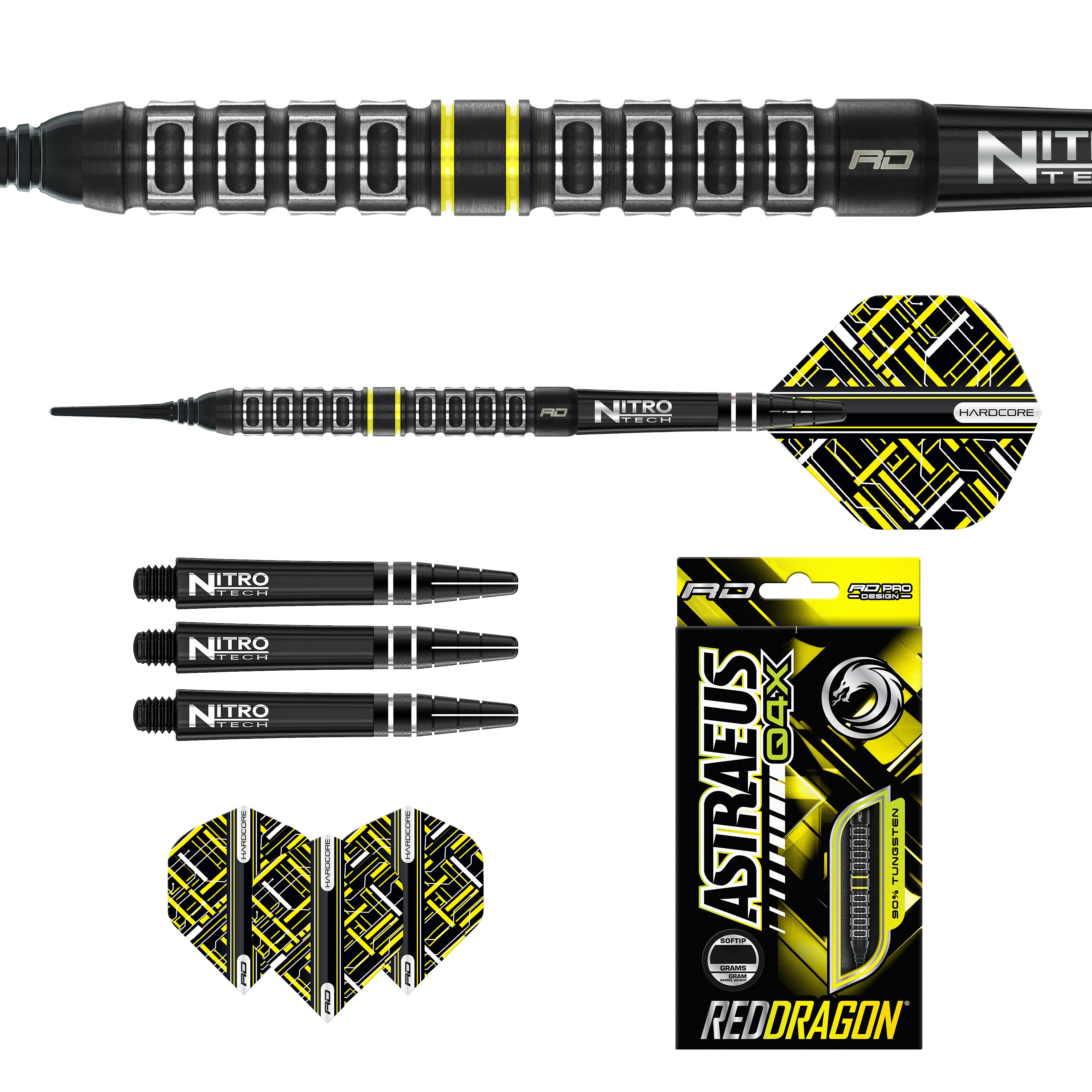 Red Dragon - Astraeus Parallel - Softdart Red Dragon - Astraeus Parallel - Softdart