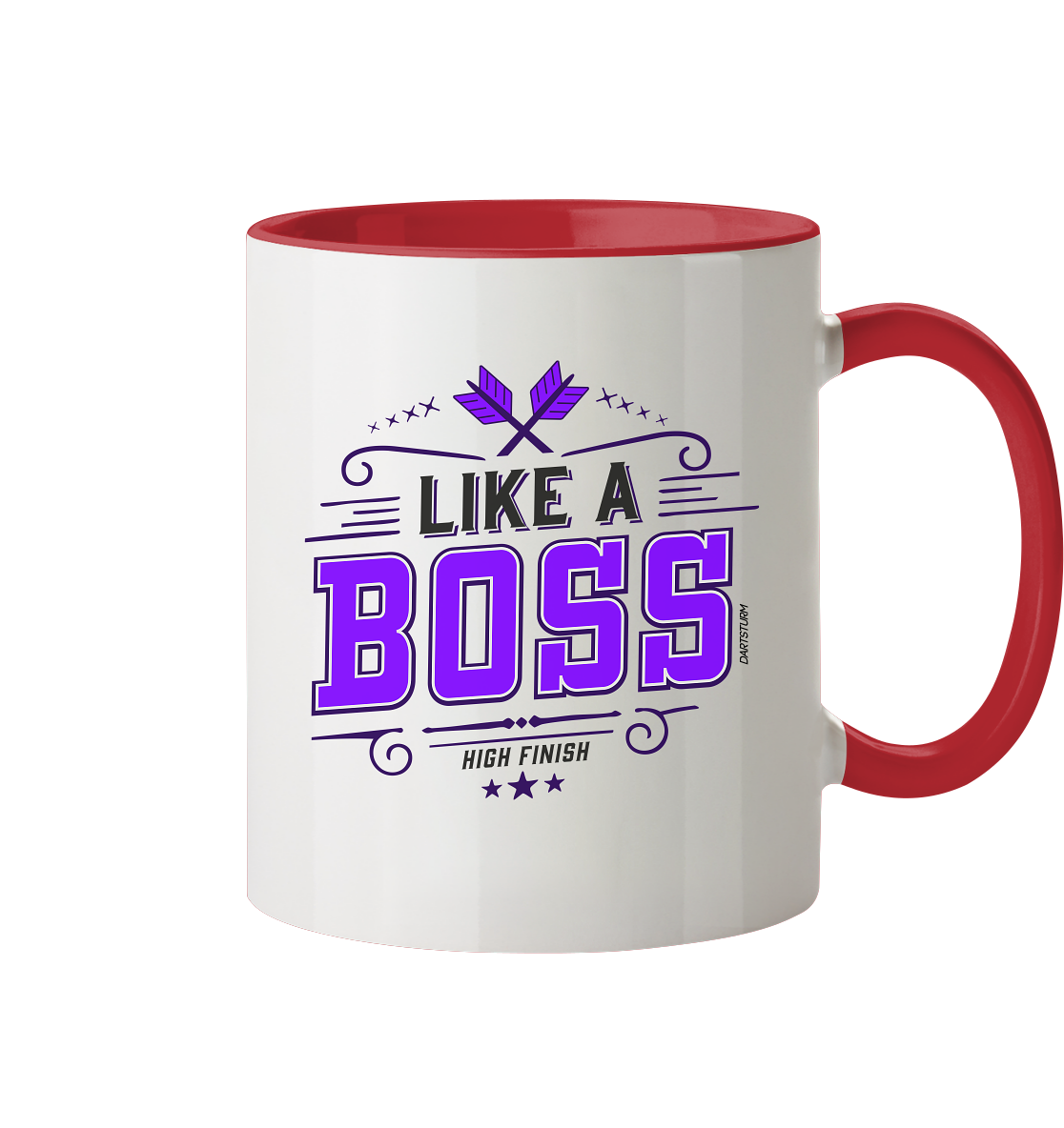 DartSturm - Like a Boss Purple - Tasse zweifarbig DartSturm - Like a Boss Purple - Tasse zweifarbig