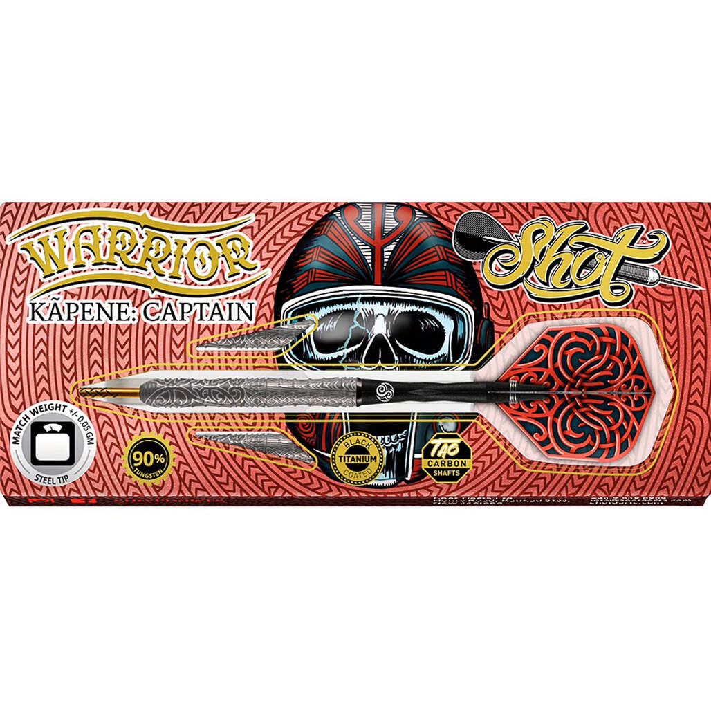 Shot-Warrior-Kapene-Steeldart-Verpackung Shot - Warrior Kapene - Steeldart