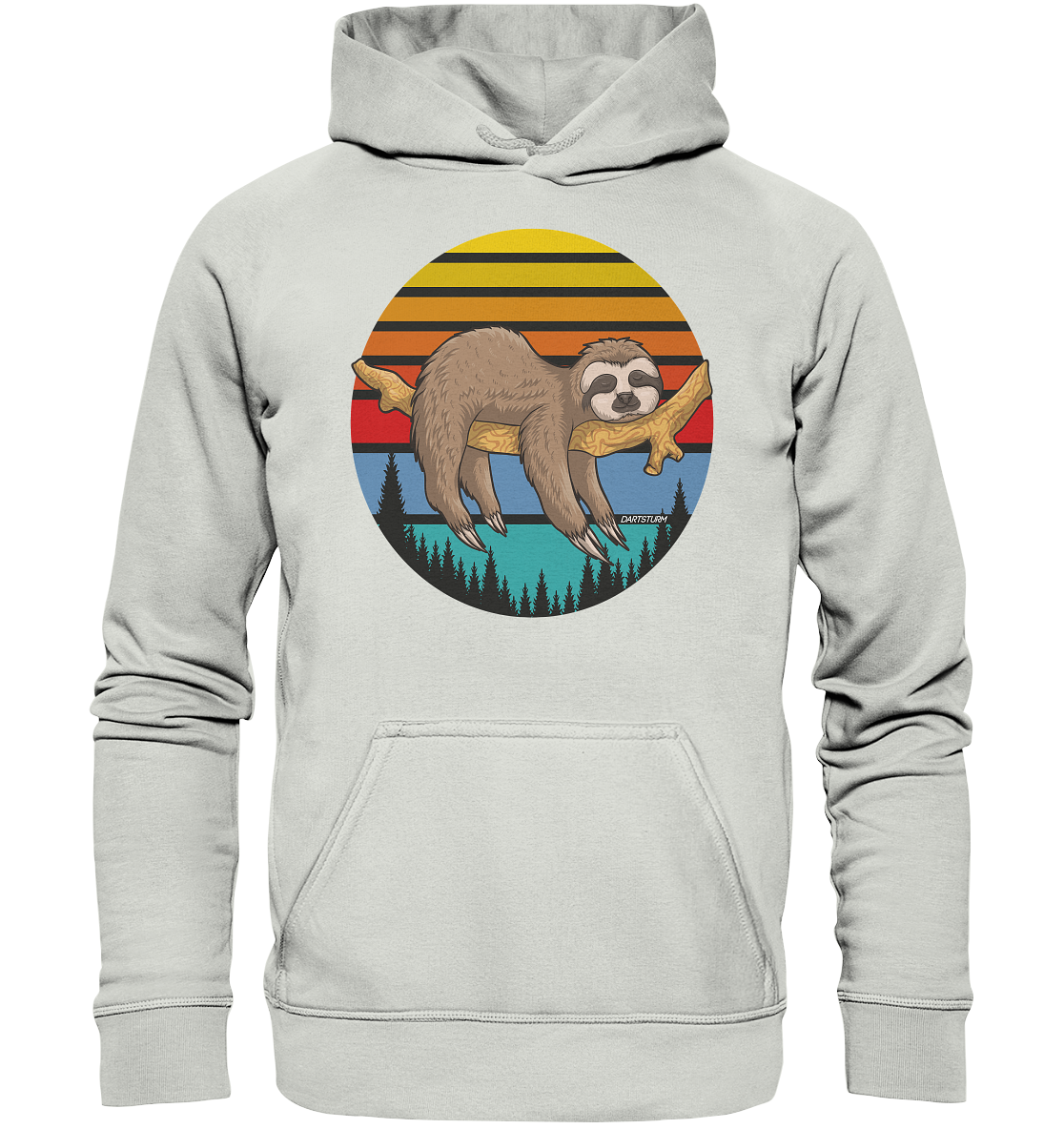 DartSturm - Lazy Sloth - Basic Unisex Hoodie DartSturm - Lazy Sloth - Basic Unisex Hoodie