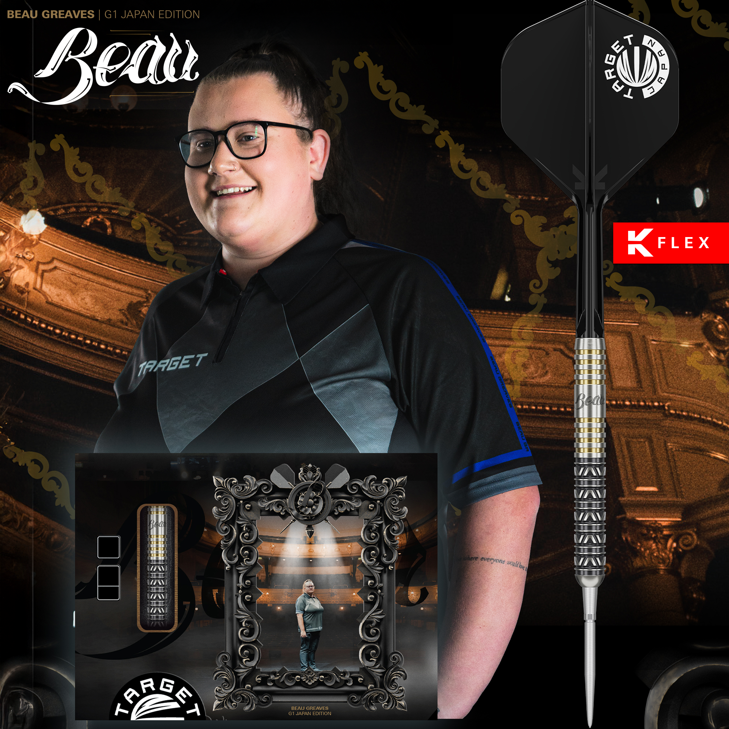 Target Japan - Beau Greaves Japan Edition - Steeldart