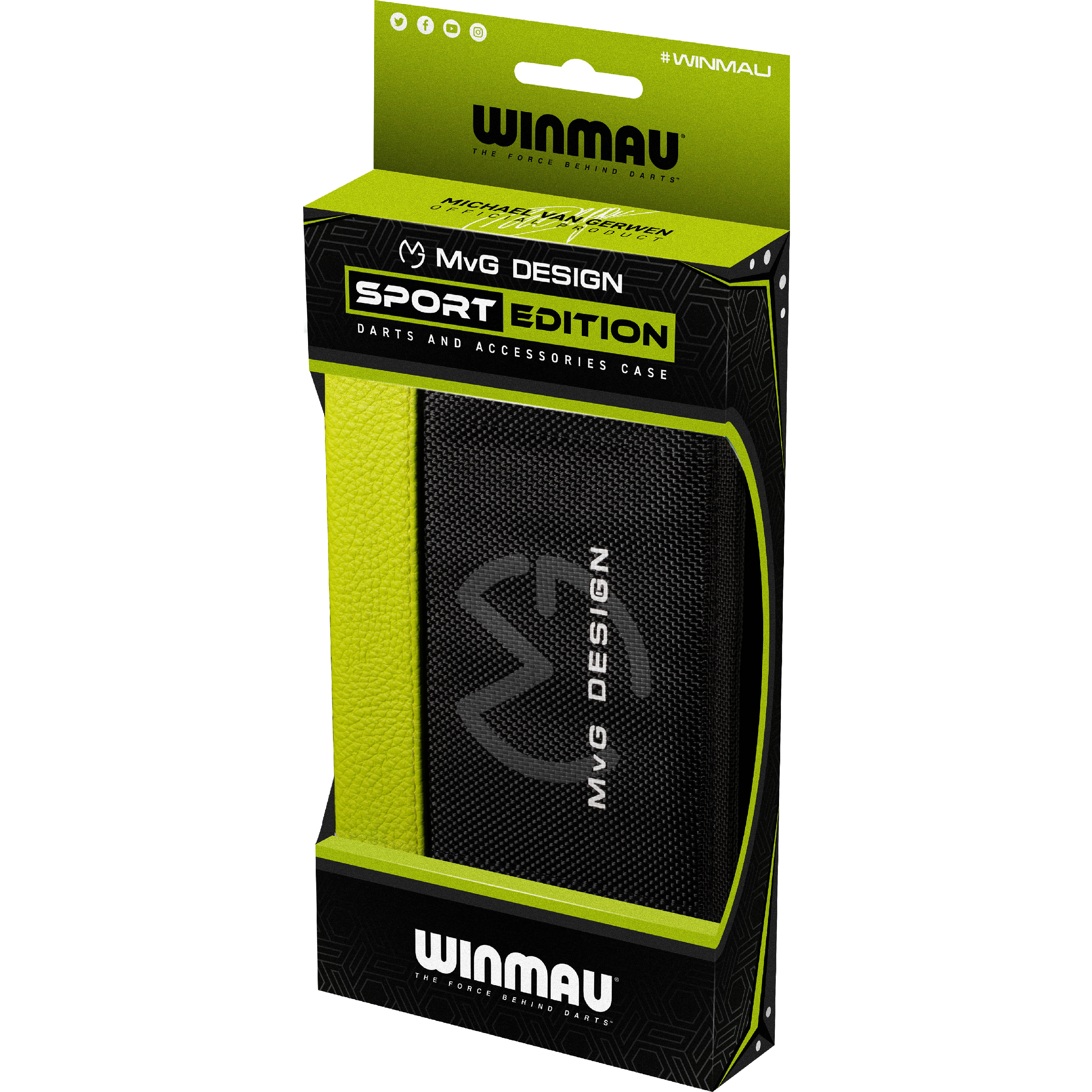 Winmau-Michael-van-Gerwen-Sports-Wallet-Verpackung Winmau - Michael van Gerwen Sports Wallet