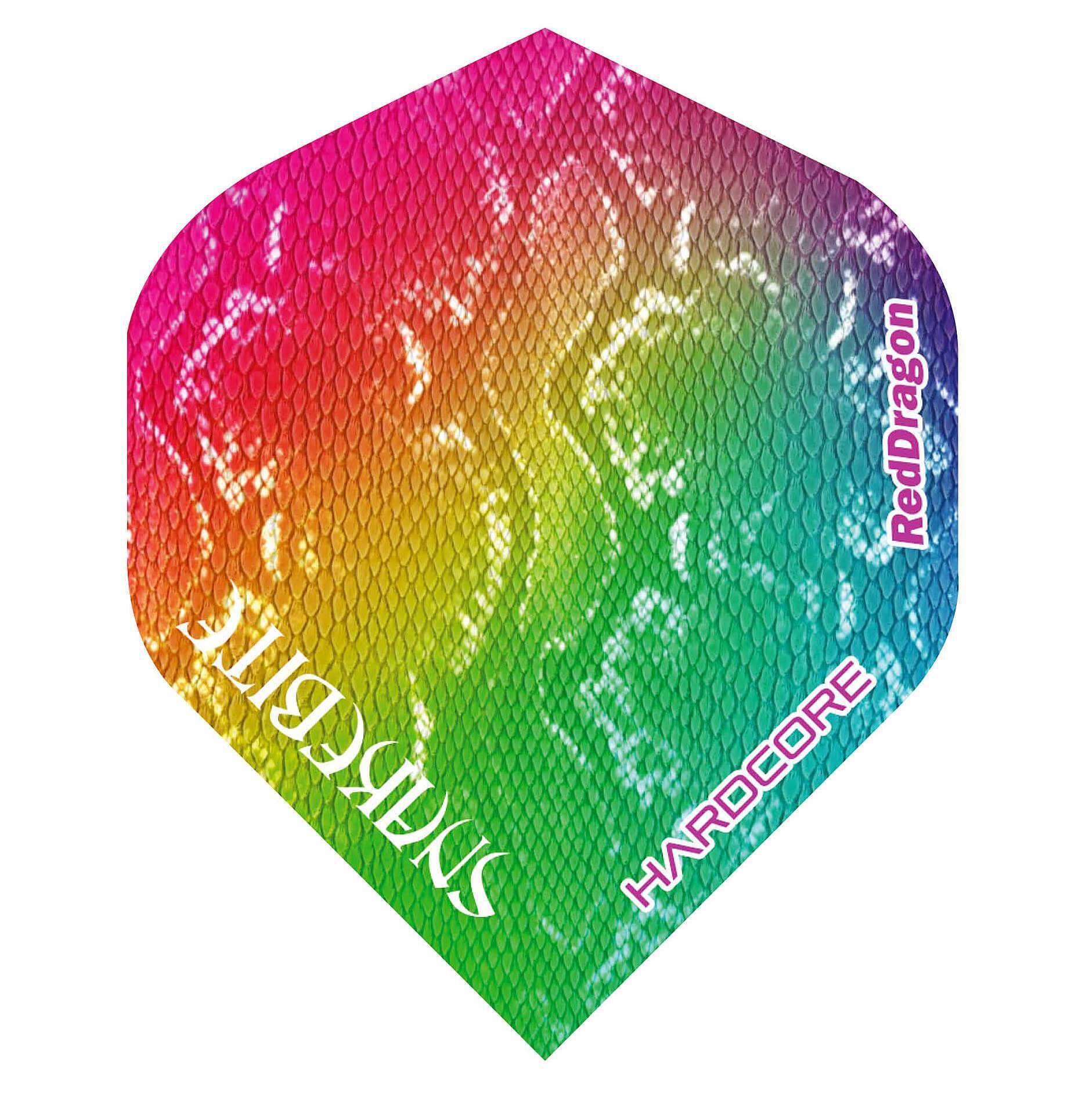 Red-Dragon-Peter-Wright-Flight-Bunt-Standard Red Dragon - Peter Wright Schlangenhaut Flight - Standard