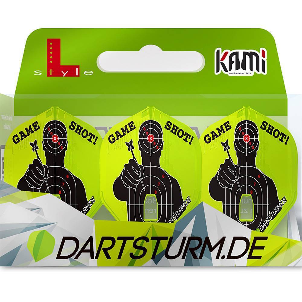 L-Style-Champagne-Flight-Kami-Game-Shot-Standard-Gelb-Verpackung L-Style - Champagne Flight Kami - Game Shot - Standard