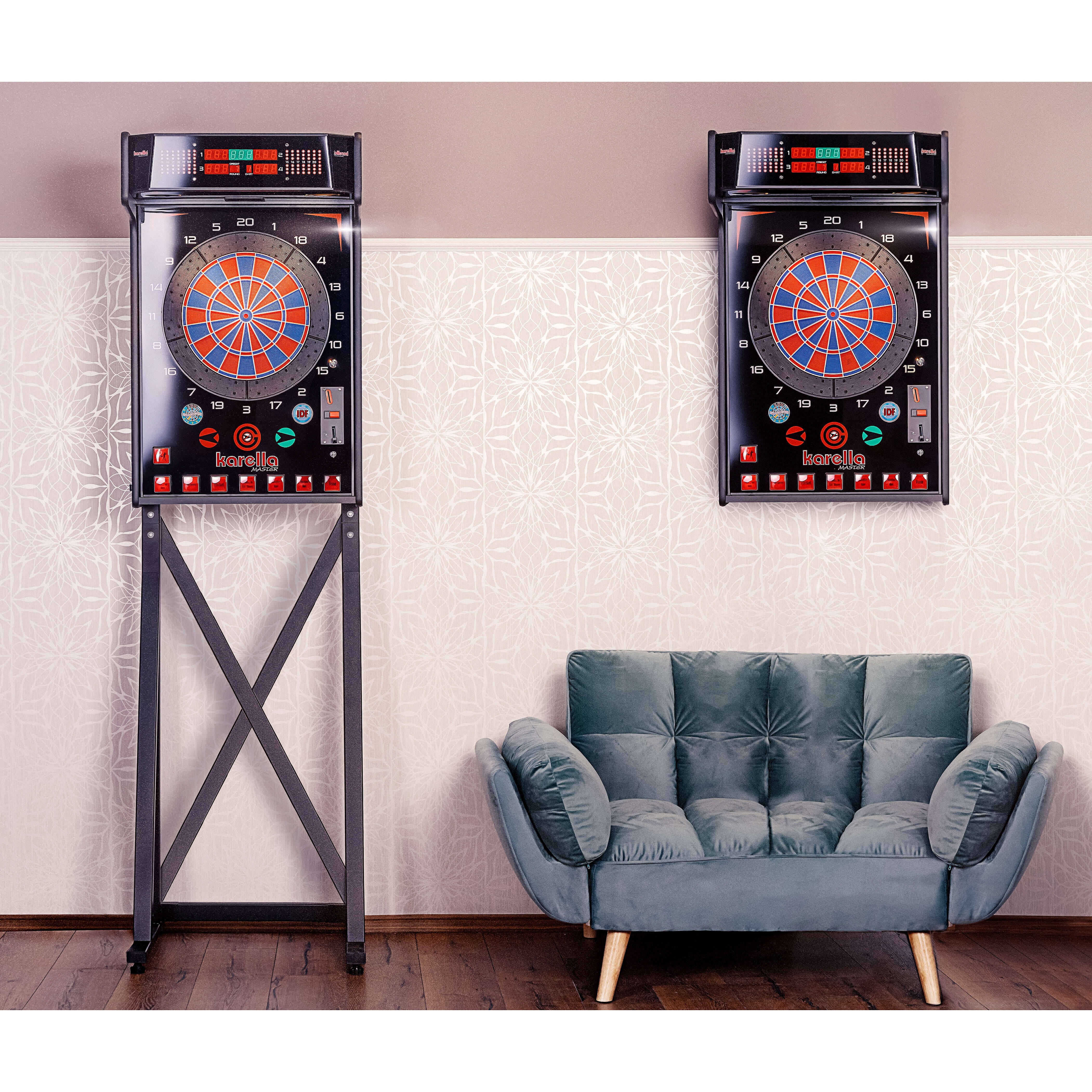 Karella-E-Master-Dartautomat-Wand-und-Standgerat Karella - E-Master Dartautomat