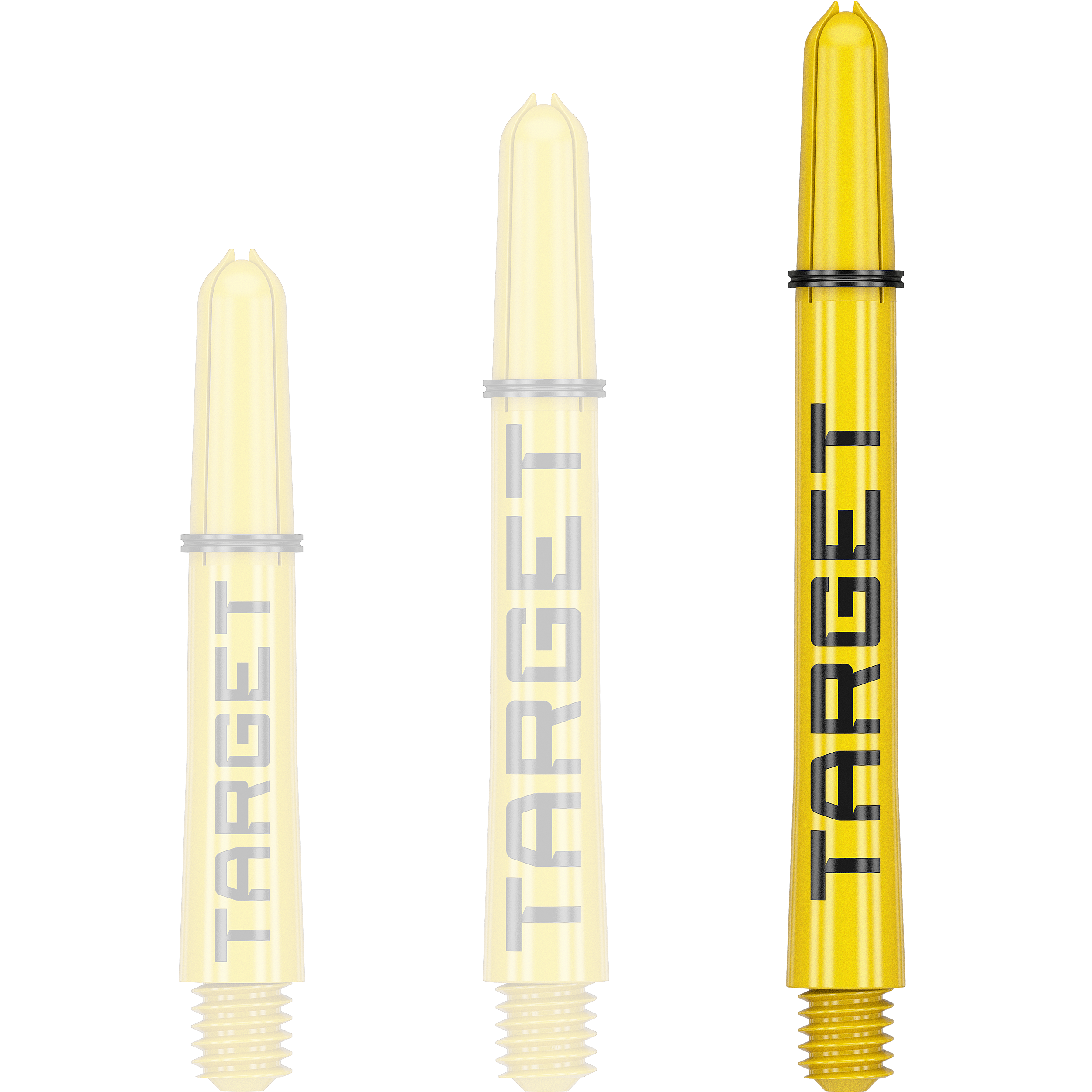 Target - Pro Grip Tag Shaft 3er Set - Gelb Target - Pro Grip Tag Shaft 3er Set - Gelb
