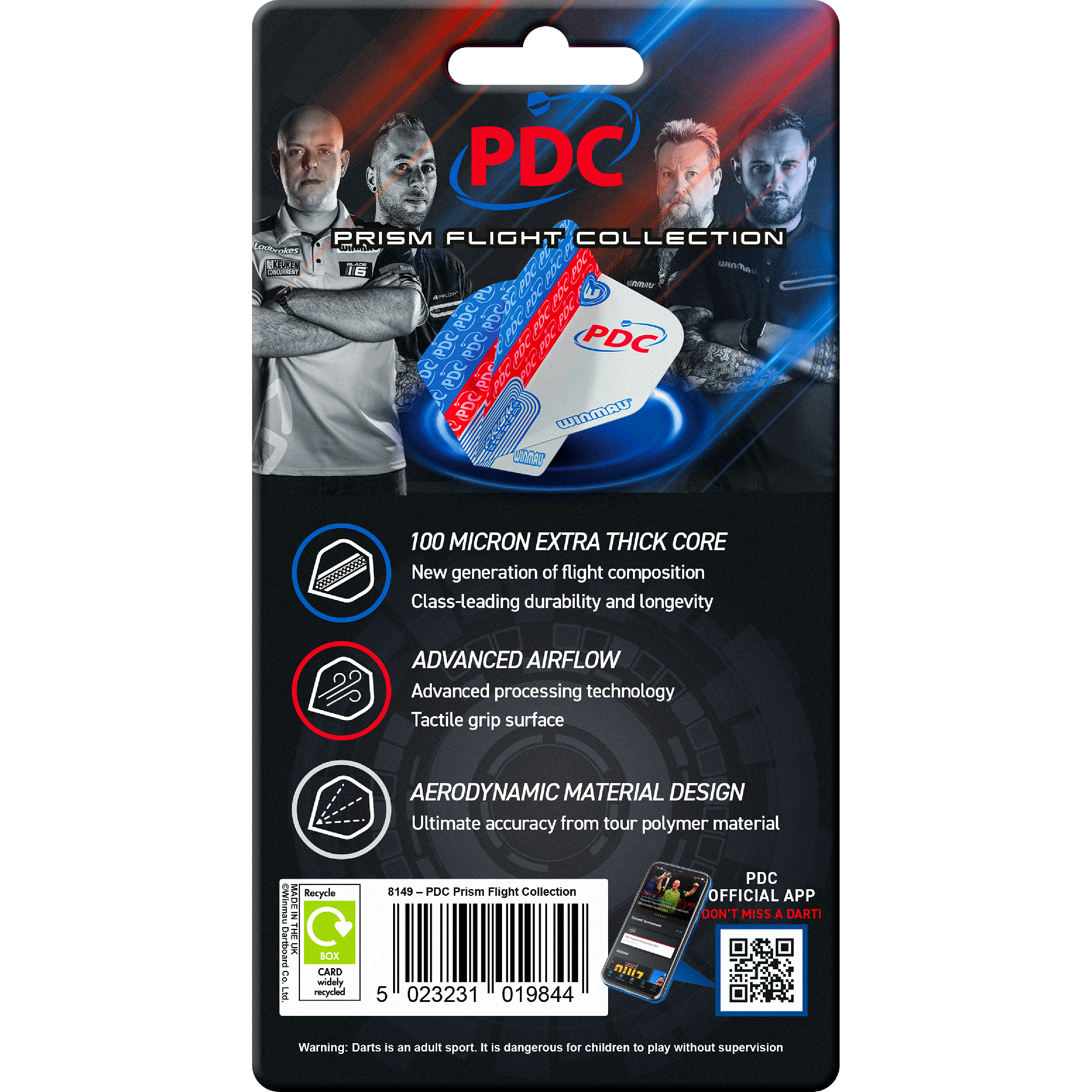 Winmau - PDC Flight Collection Winmau - PDC Flight Collection