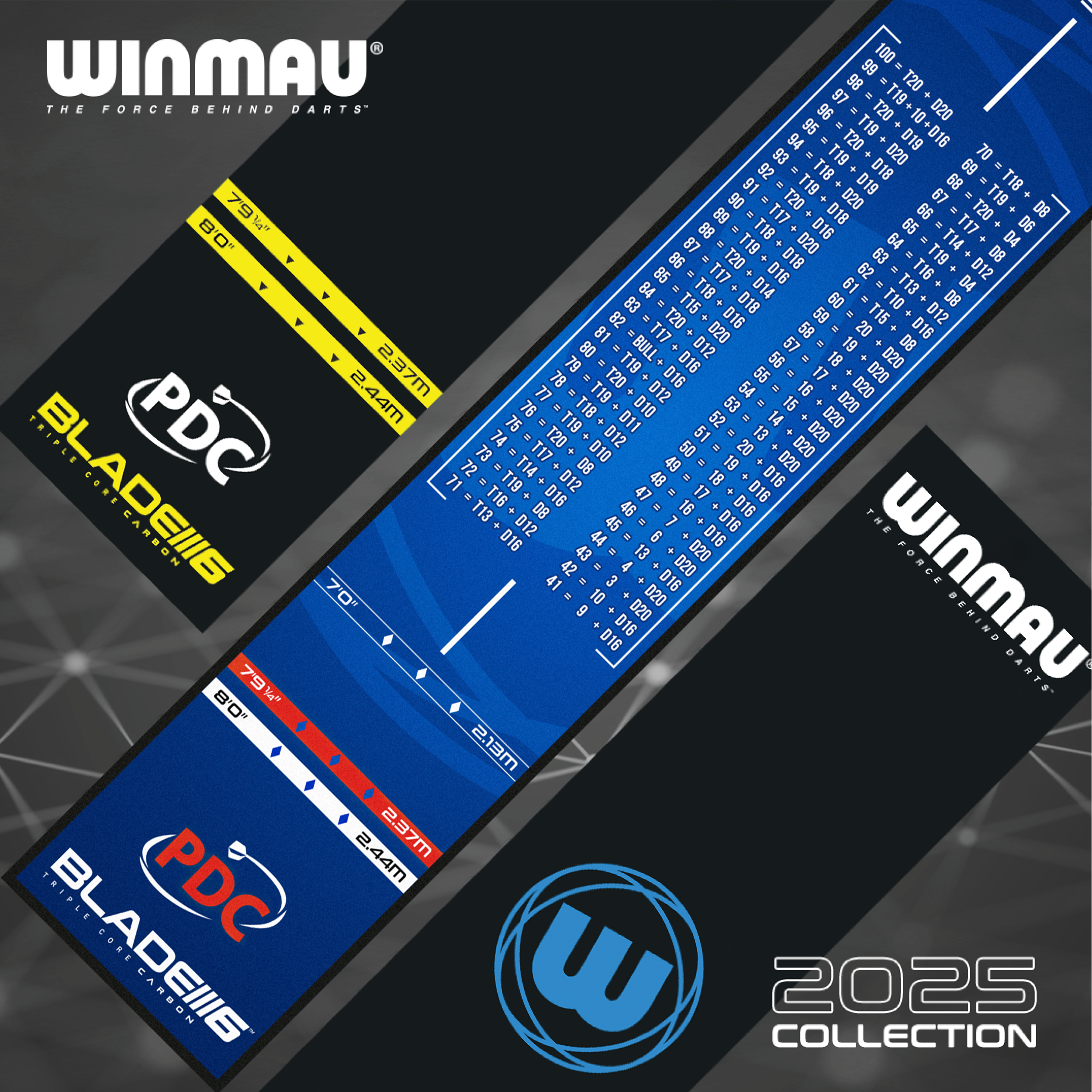 Winmau - Pro Zone Outshot Dartmatte Winmau - Pro Zone Outshot Dartmatte