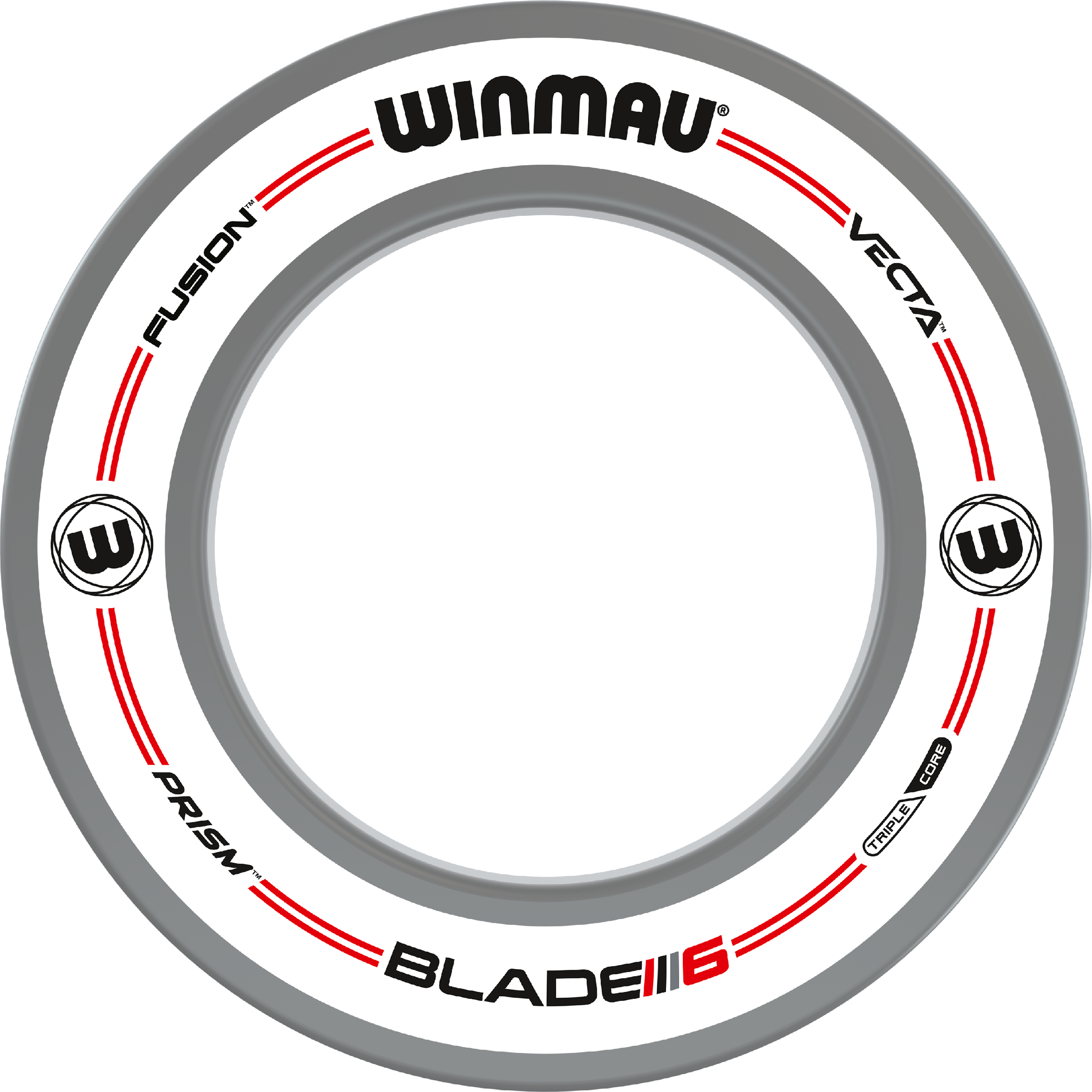 Winmau - Pro-Line Weiß - Surround