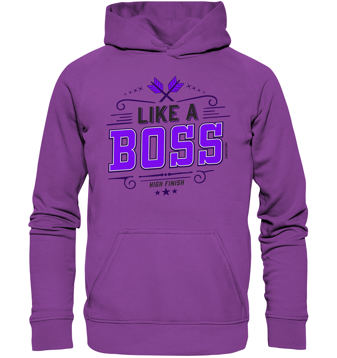 DartSturm - Like a Boss Purple - Basic Unisex Hoodie