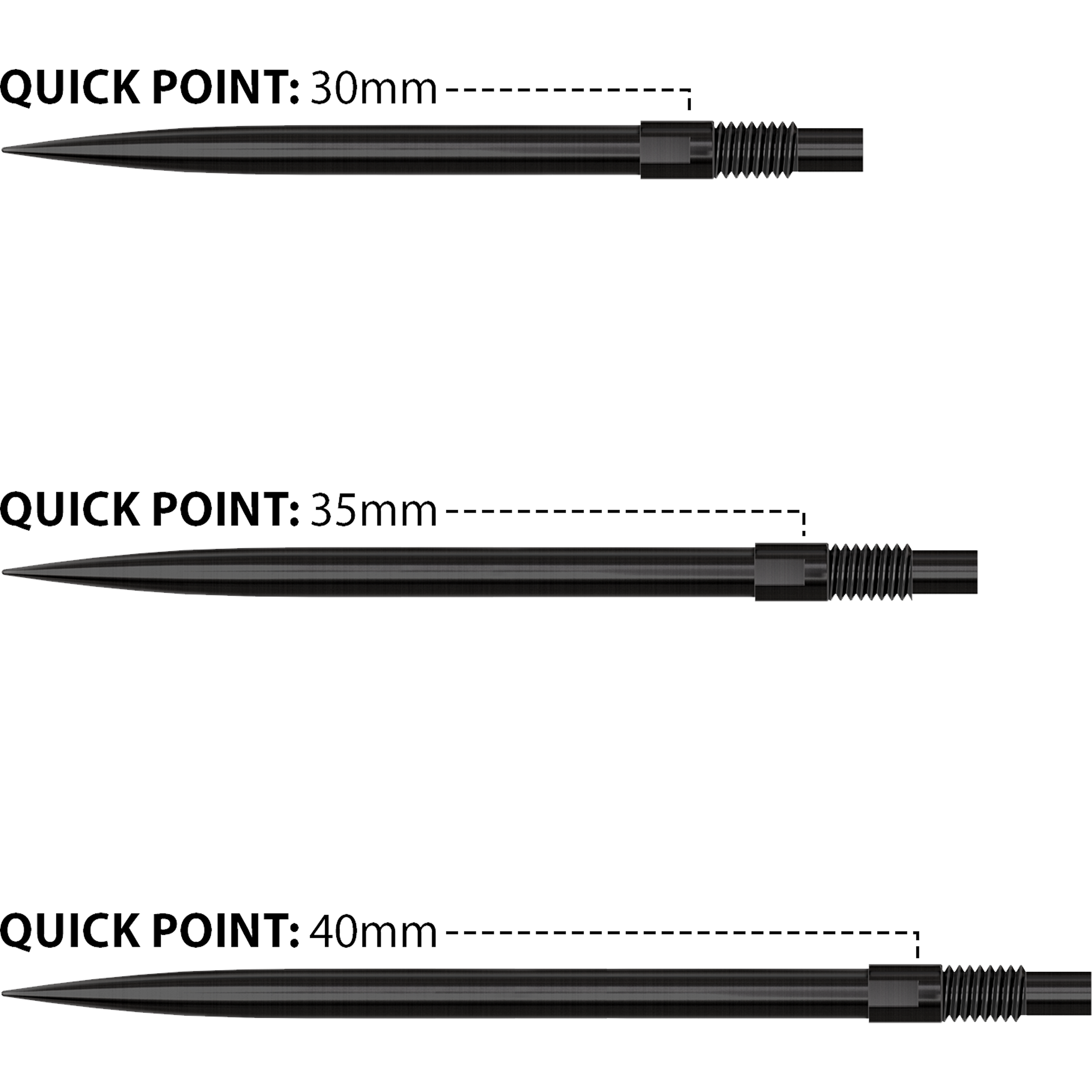 Harrows - Quick Point - Schwarz Harrows - Quick Point - Schwarz