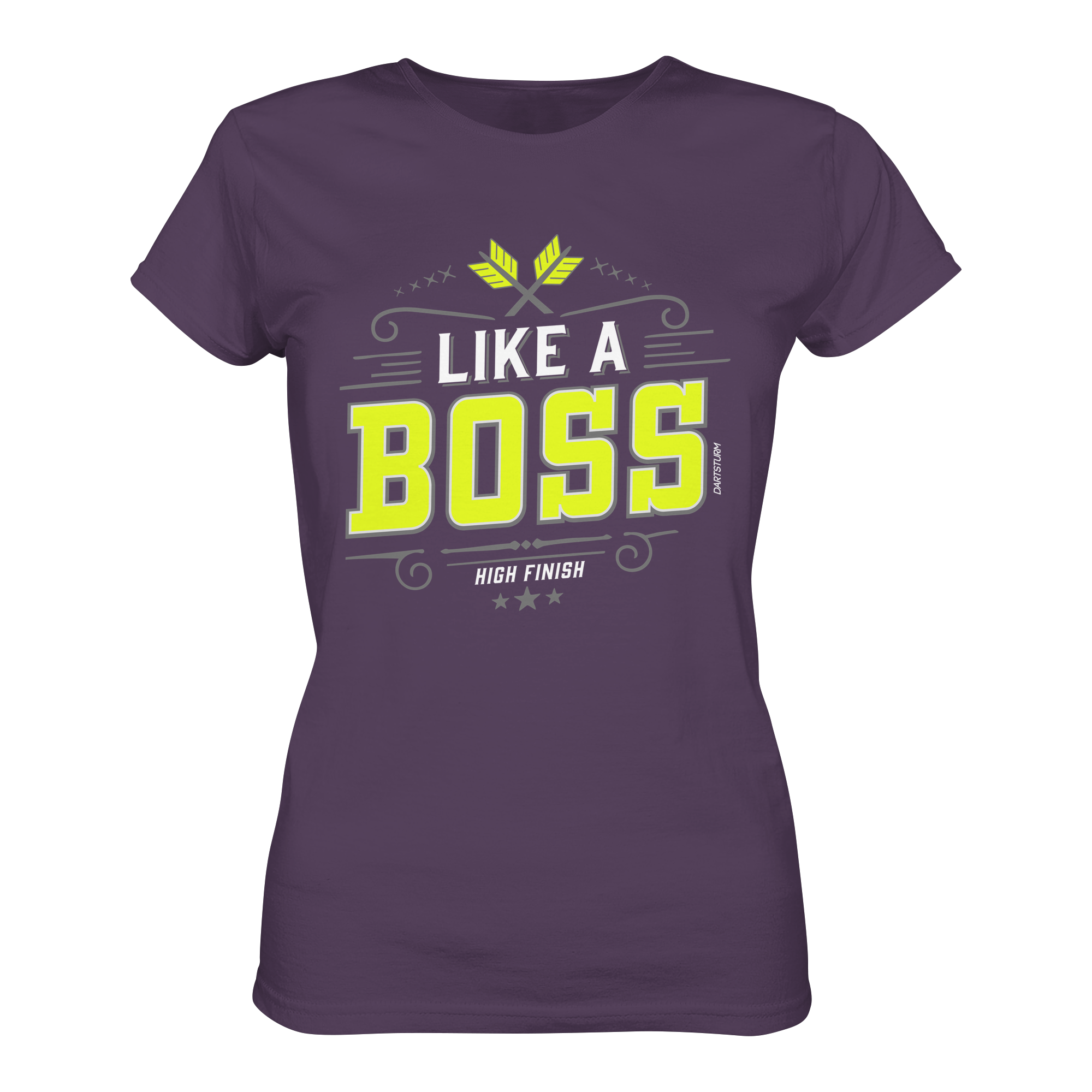 DartSturm - Like a Boss Yellow - Ladies Premium Shirt