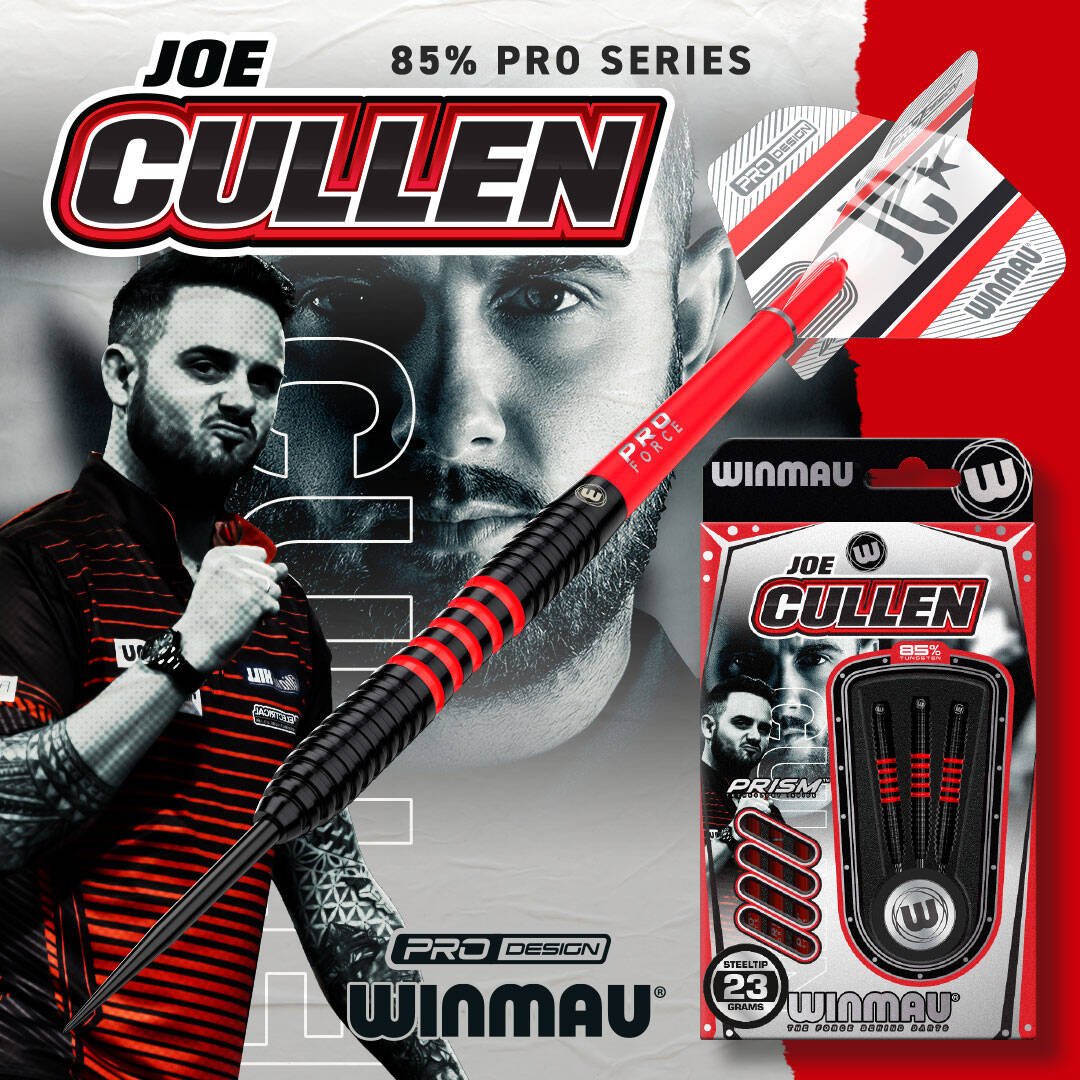 Winmau - Joe Cullen 85% - Steeldart Winmau - Joe Cullen 85% - Steeldart