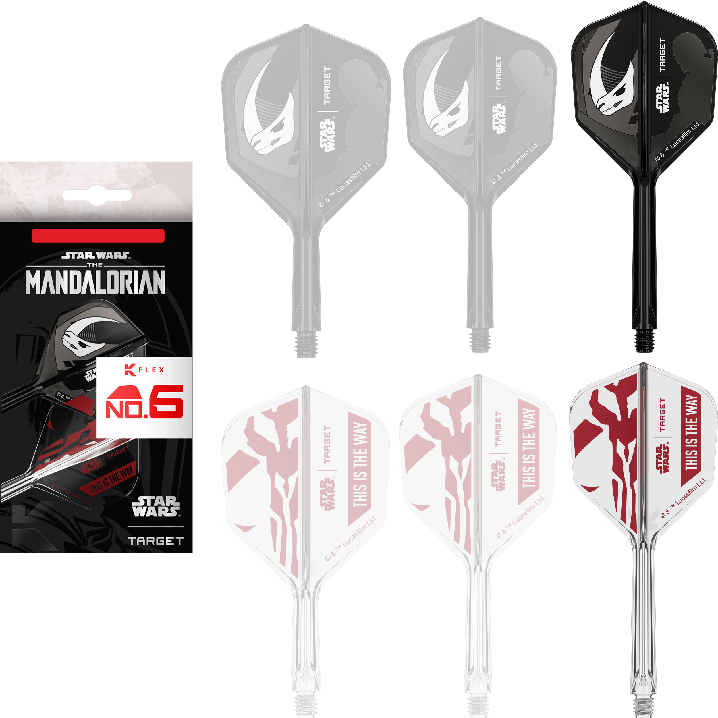 Target - K-Flex Flightsystem Star Wars Mandalorian 2er Set - No6