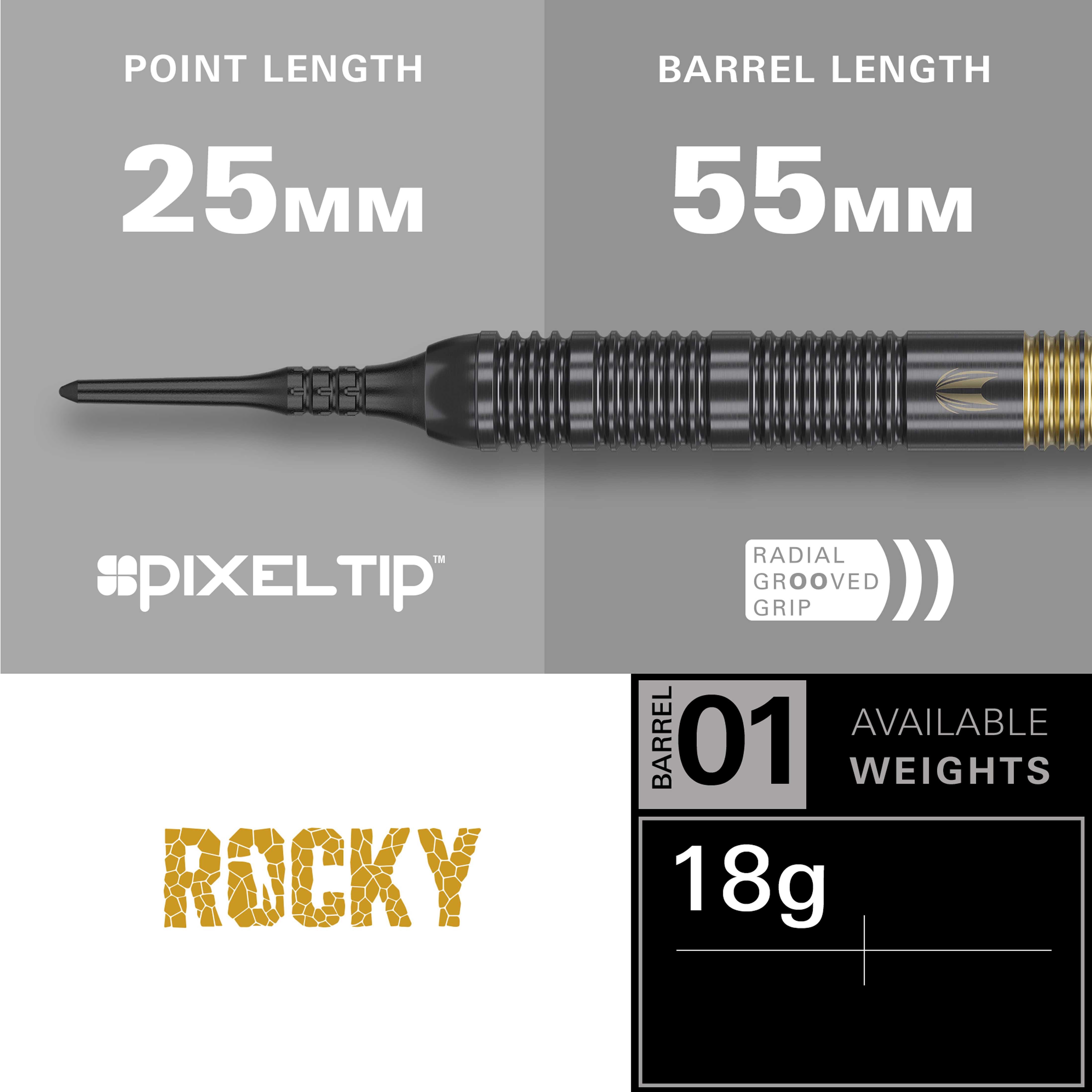 Target - Josh Rock Brass - Softdart Target - Josh Rock Brass - Softdart