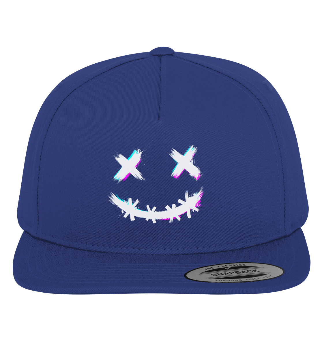 DartSturm - Scary Smile - Weiß - Premium Snapback