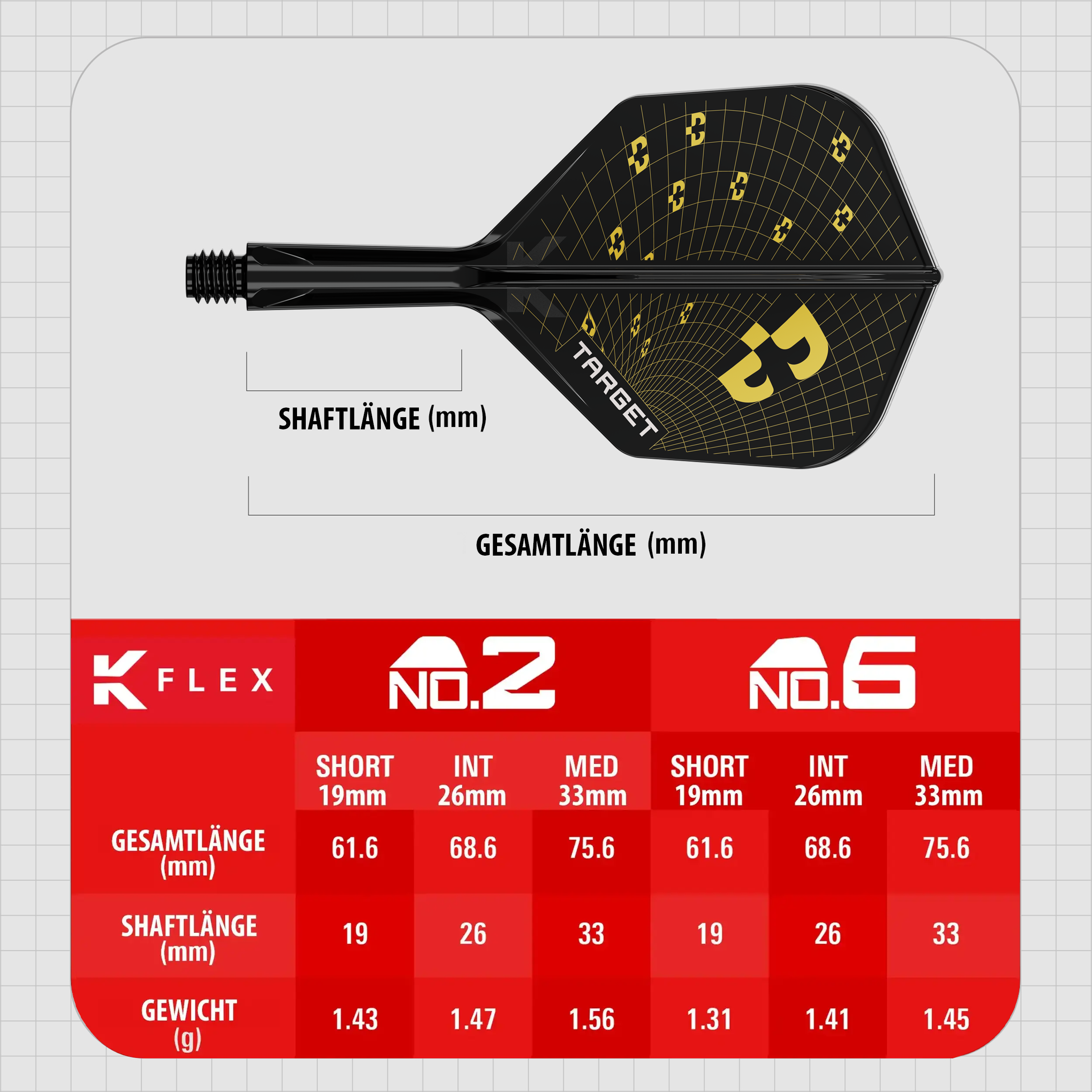 Target - K-Flex Flightsystem Bolide Envy - No6 Target - K-Flex Flightsystem Bolide Envy - No6