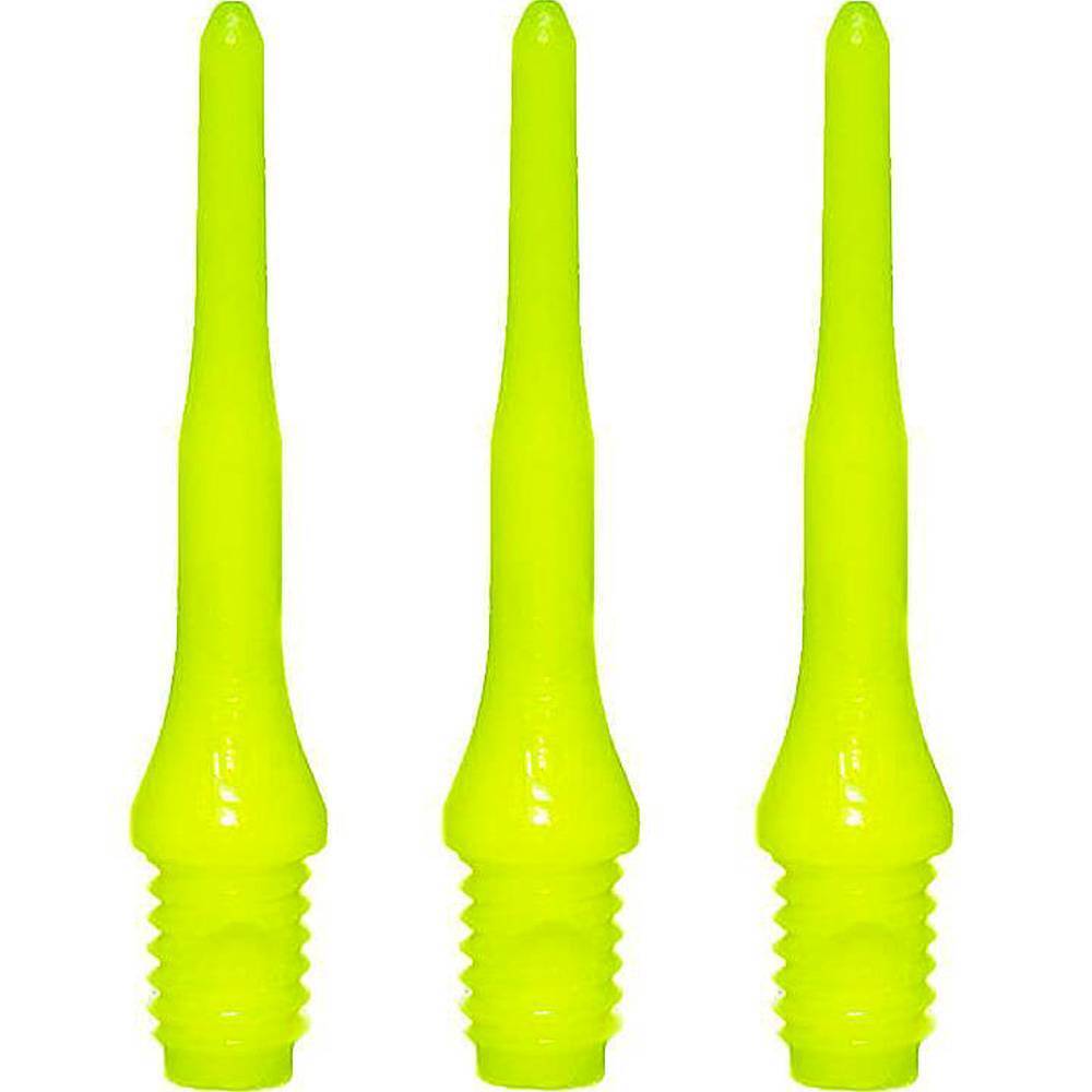Evolution-Evo-Spitzen-22mm-Neongelb Evolution - Softdartspitzen