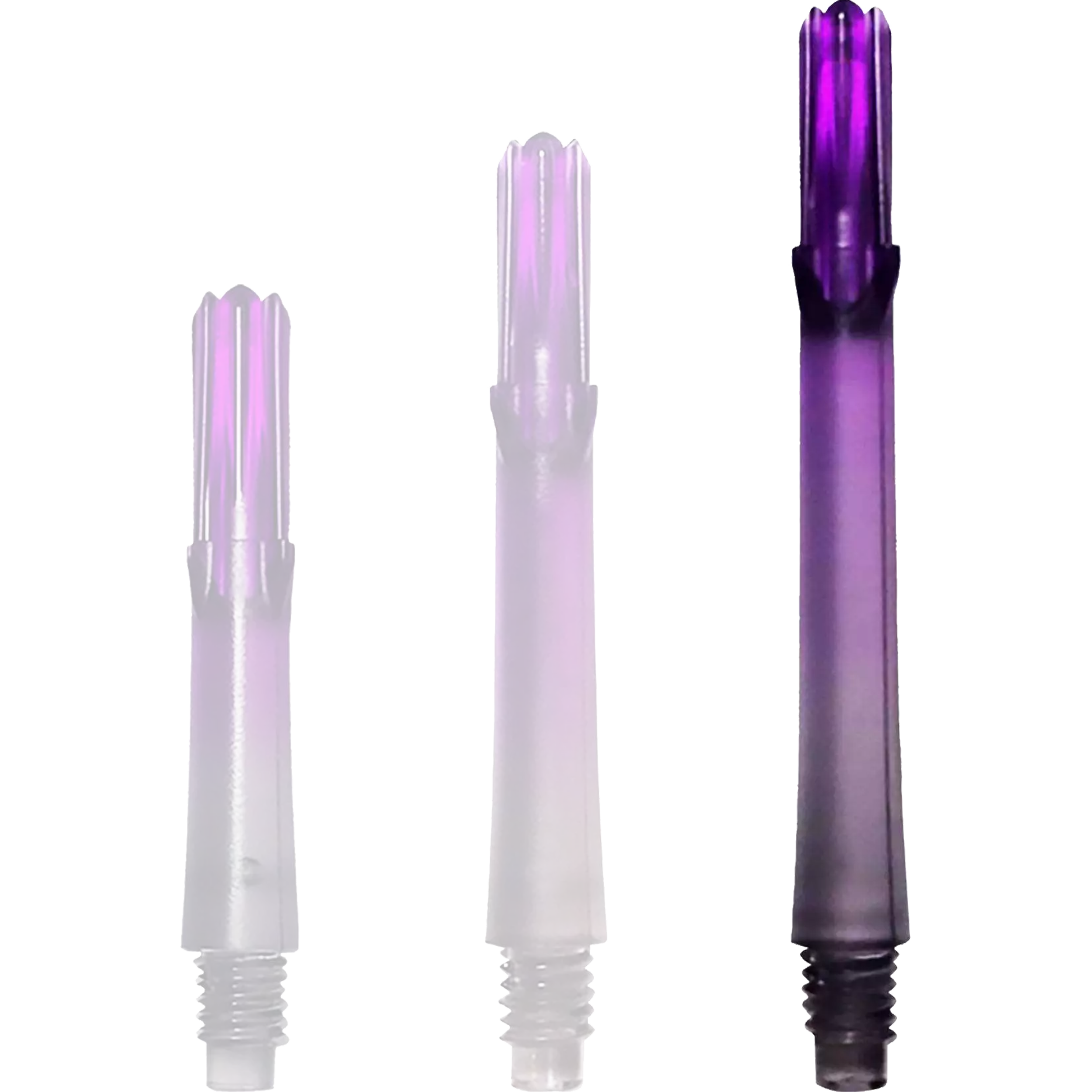 L-Style - L-Shaft Lock Straight N9 TwinColor - Schwarz Lila L-Style - L-Shaft Lock Straight N9 TwinColor - Schwarz Lila