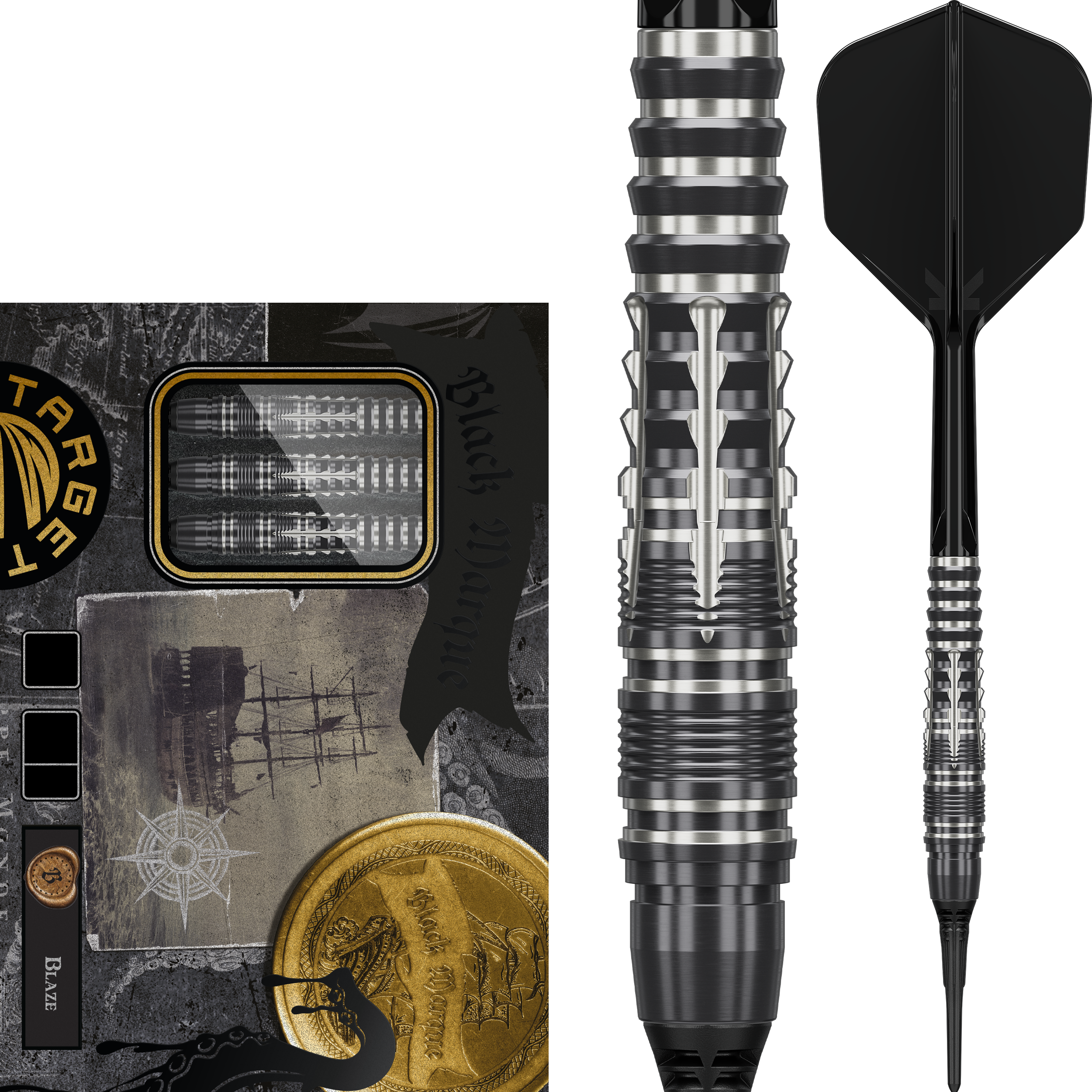 Target Japan - Black Marque Blaze - Softdart