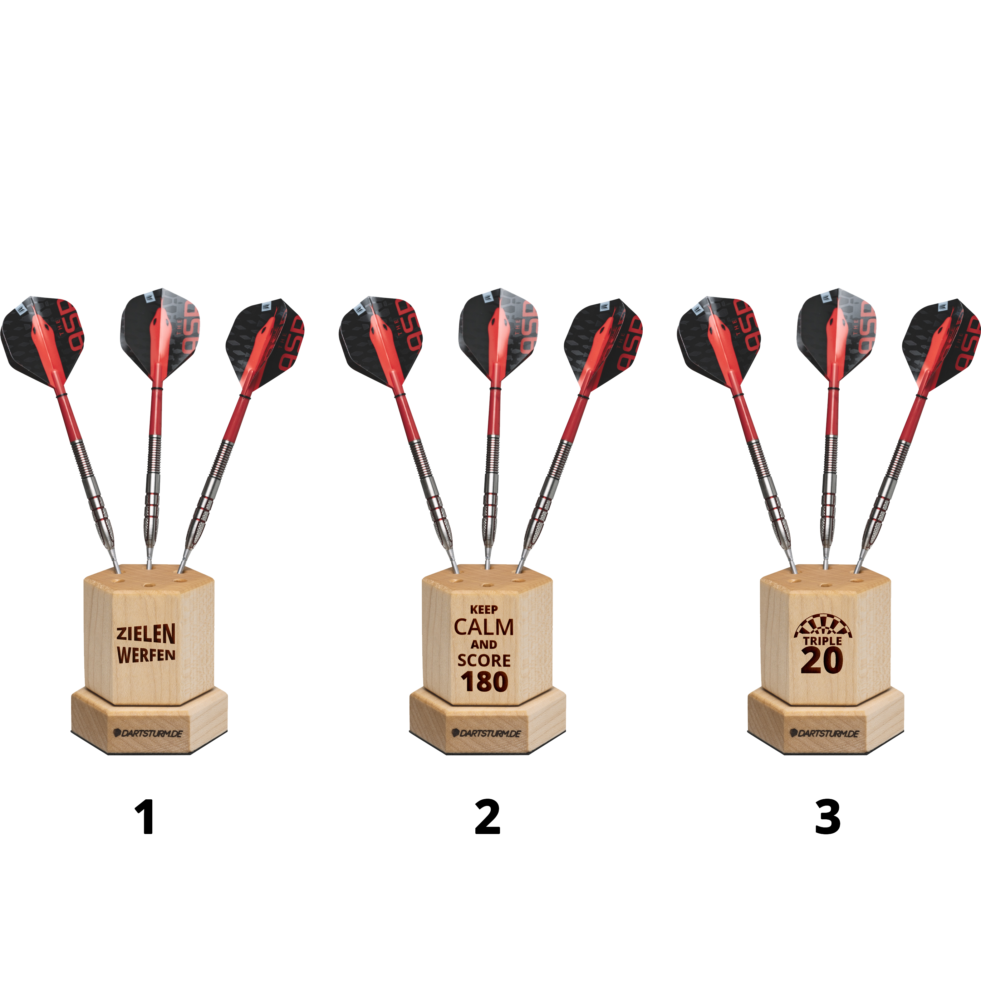 DartSturm - Mini Tower Dartständer - 6-Fach DartSturm - Mini Tower Dartständer - 6-Fach