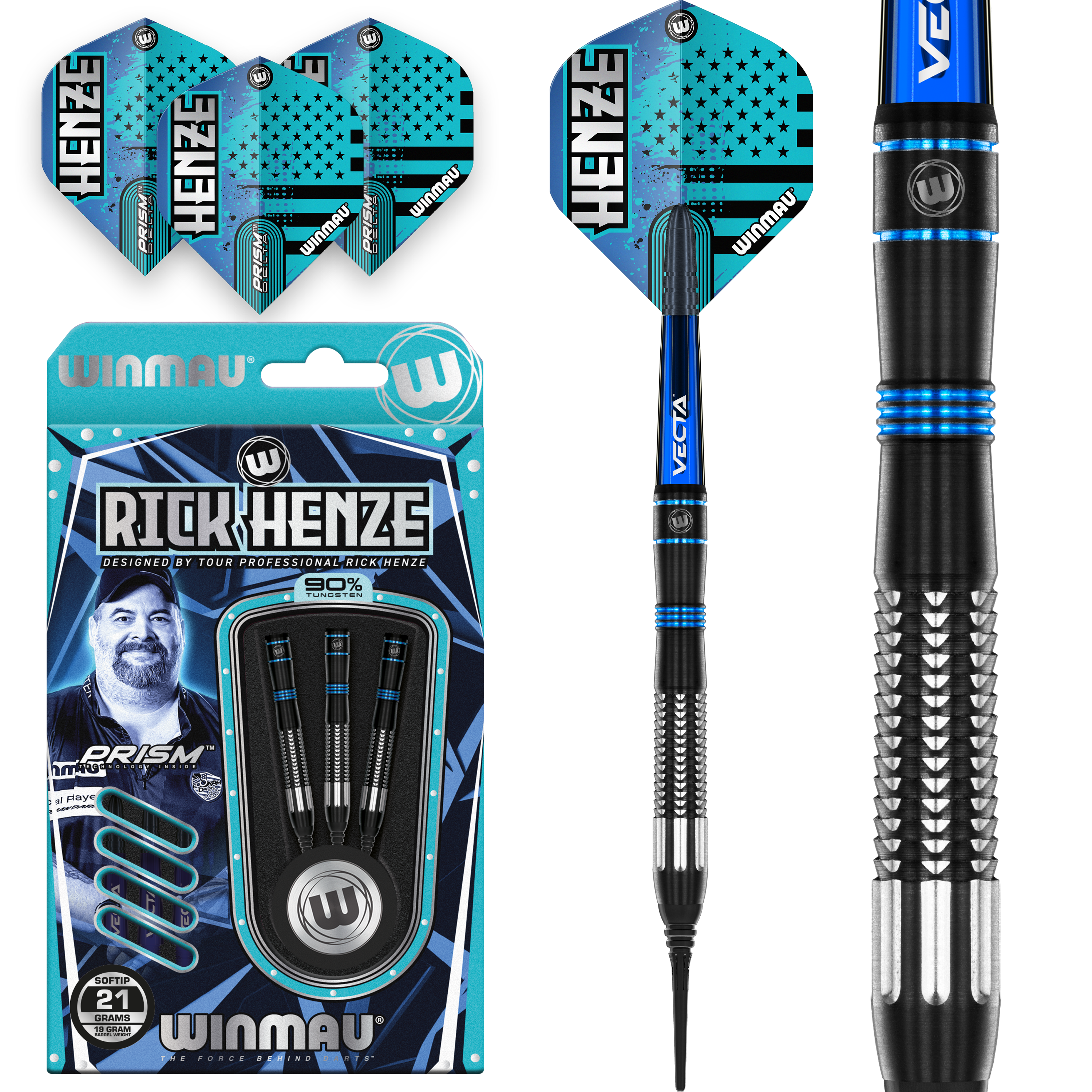 Winmau - Rick Henze - Softdart Winmau - Rick Henze - Softdart