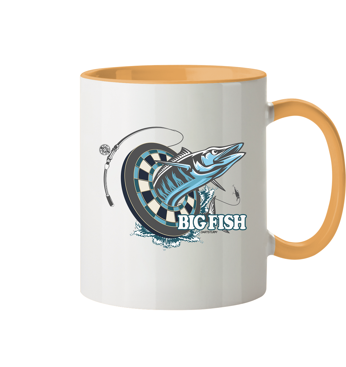 DartSturm - Big Fish - Tasse zweifarbig DartSturm - Big Fish - Tasse zweifarbig