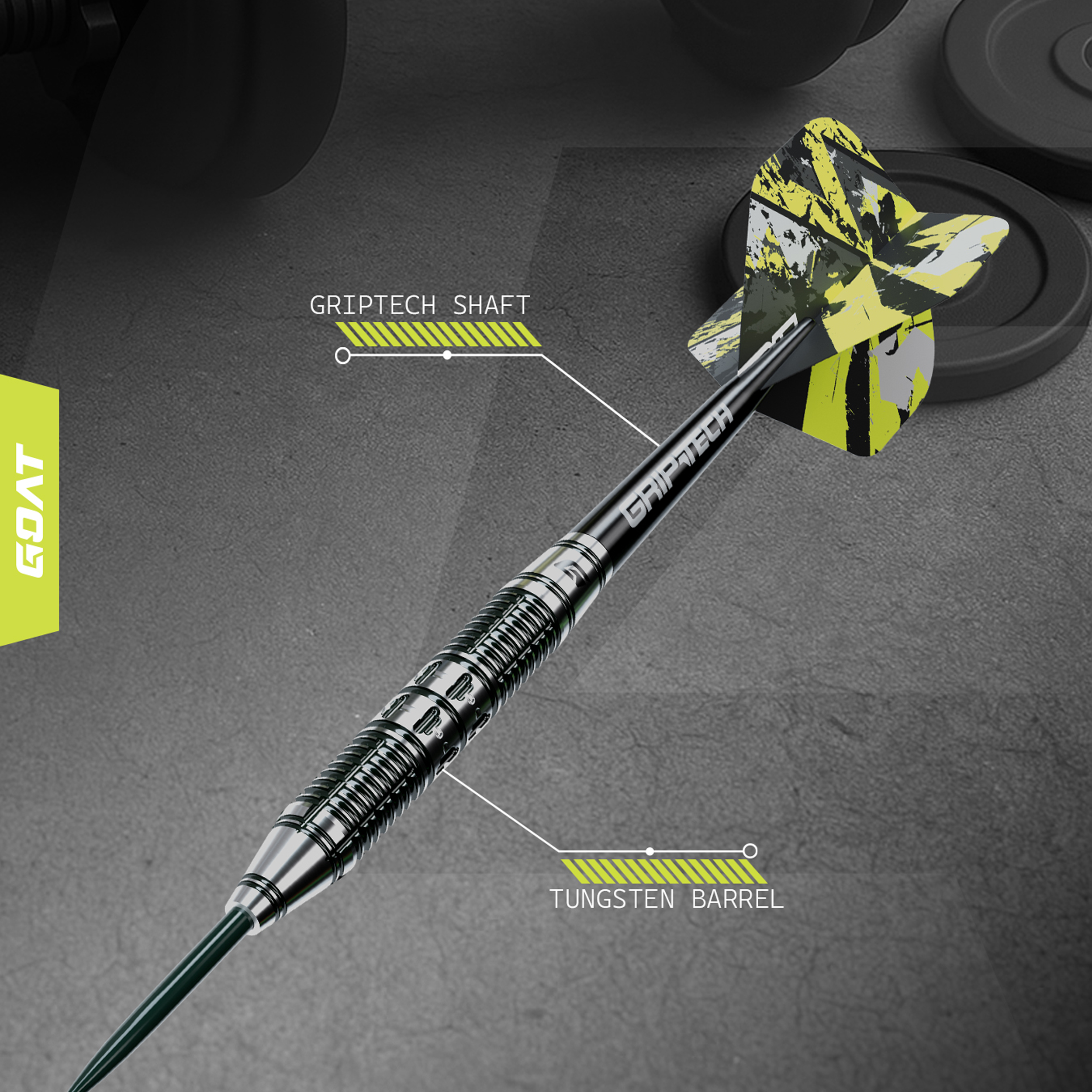 GOAT - Dumbbell - Steeldart