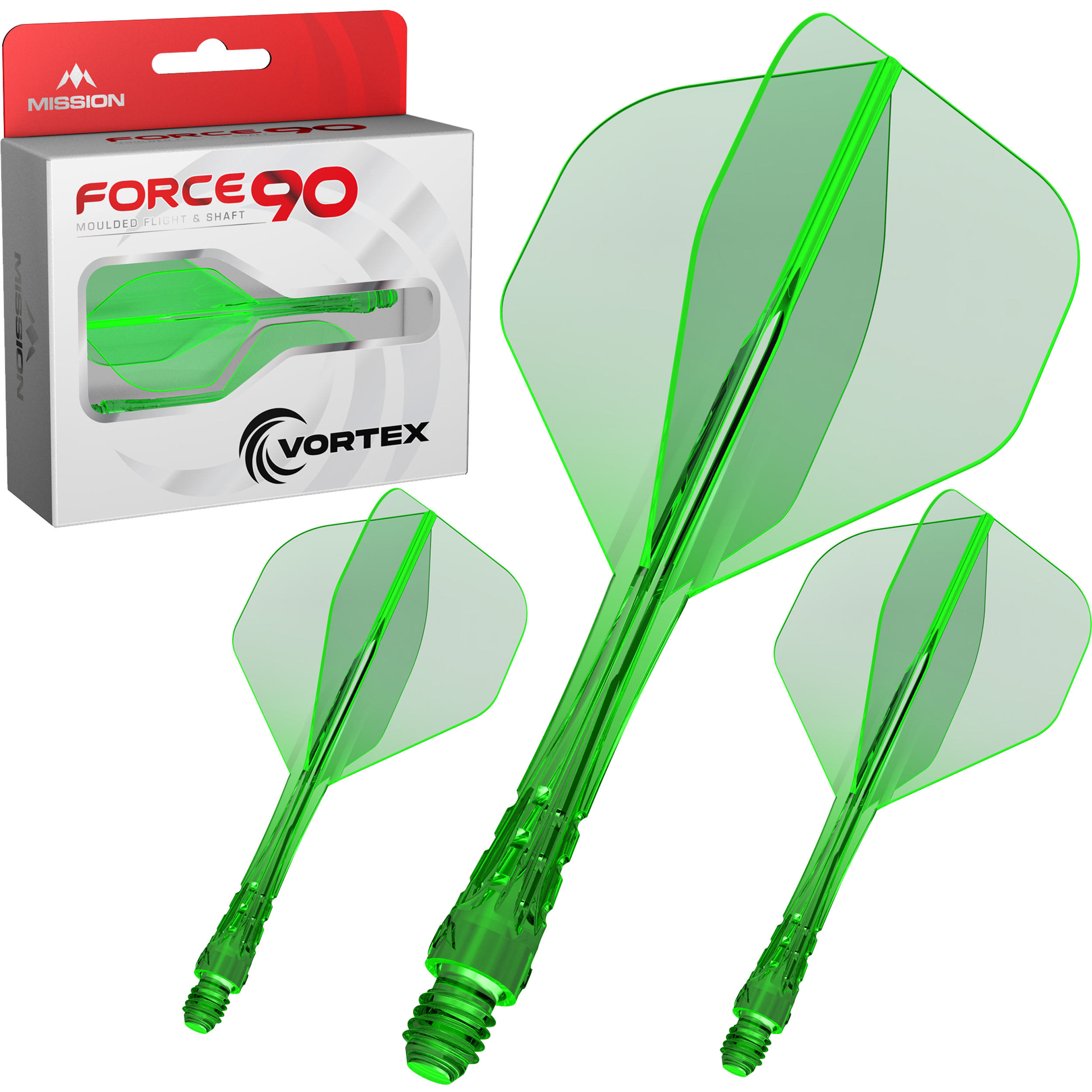 Mission - Force 90 Vortex Grün Transparent - No2