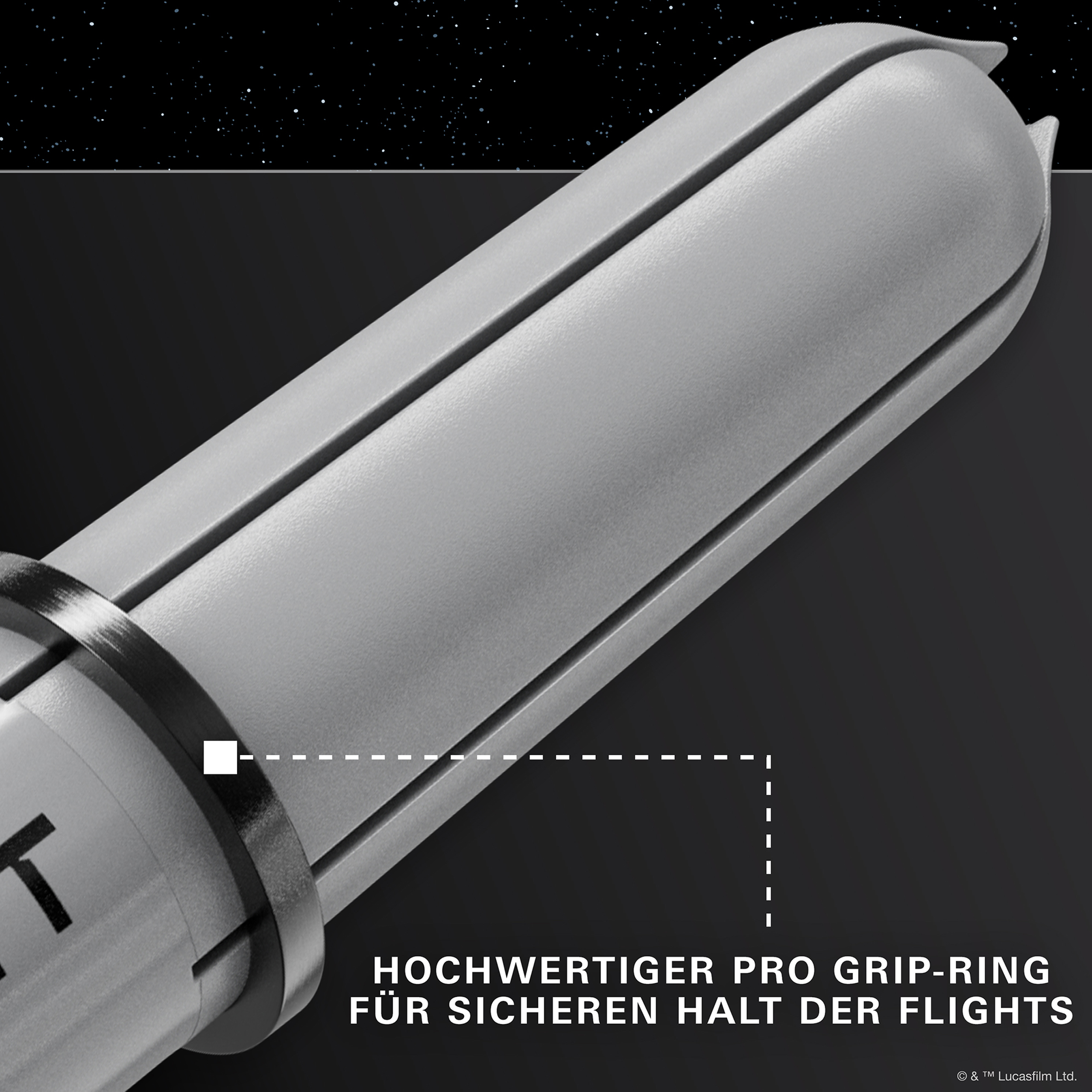 Target - Star Wars Pro Grip Shaft - Grau