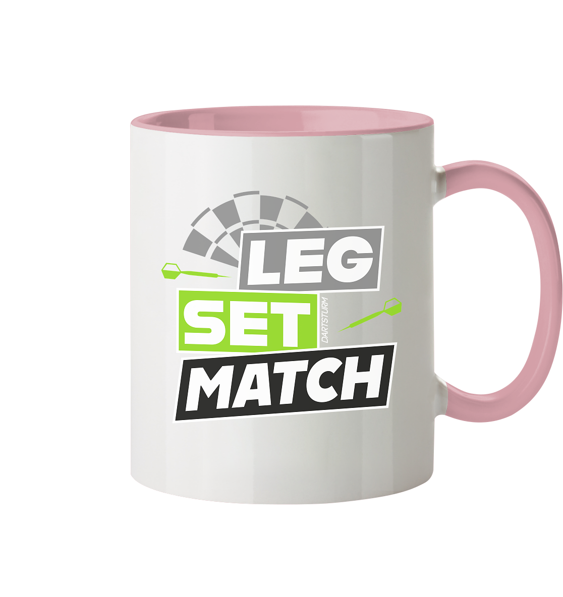 DartSturm - Leg Set Match - Tasse zweifarbig